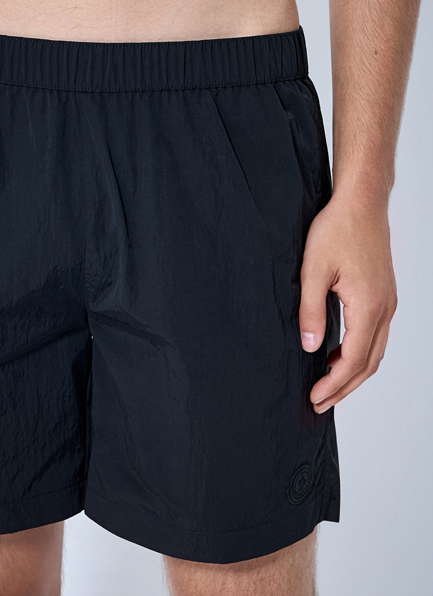 Moncler Men Elasticated Waist Swim Shorts MONCLER