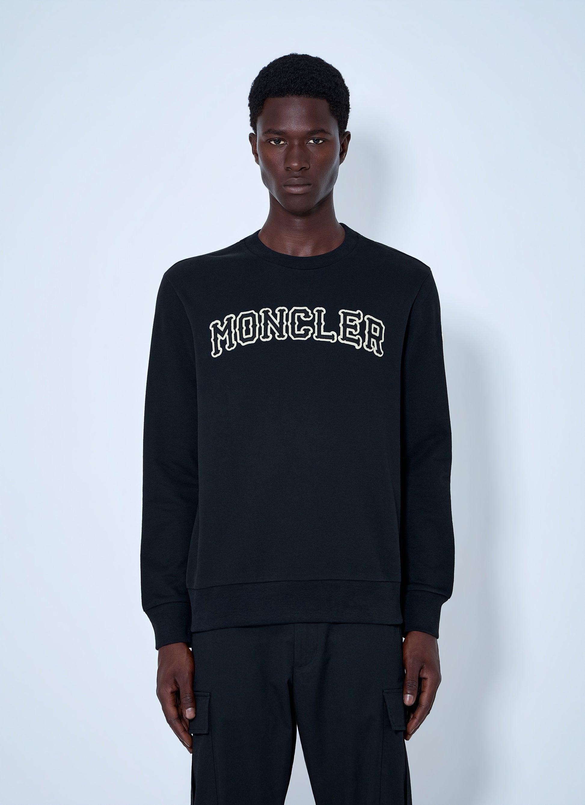 Moncler Men Logo Motif Sweatshirt MONCLER
