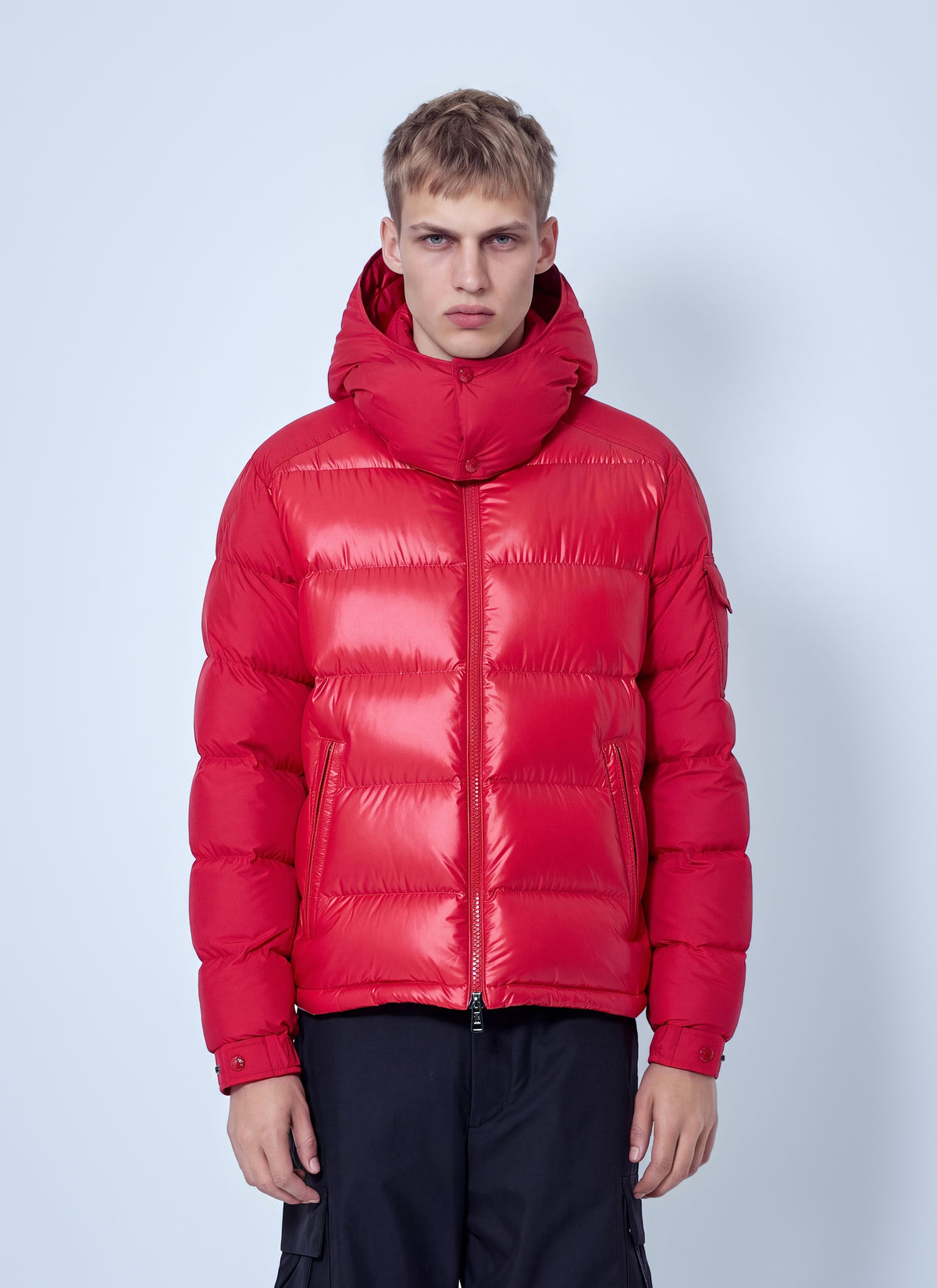 Moncler Men Maya Hooded Short Down Jacket MONCLER