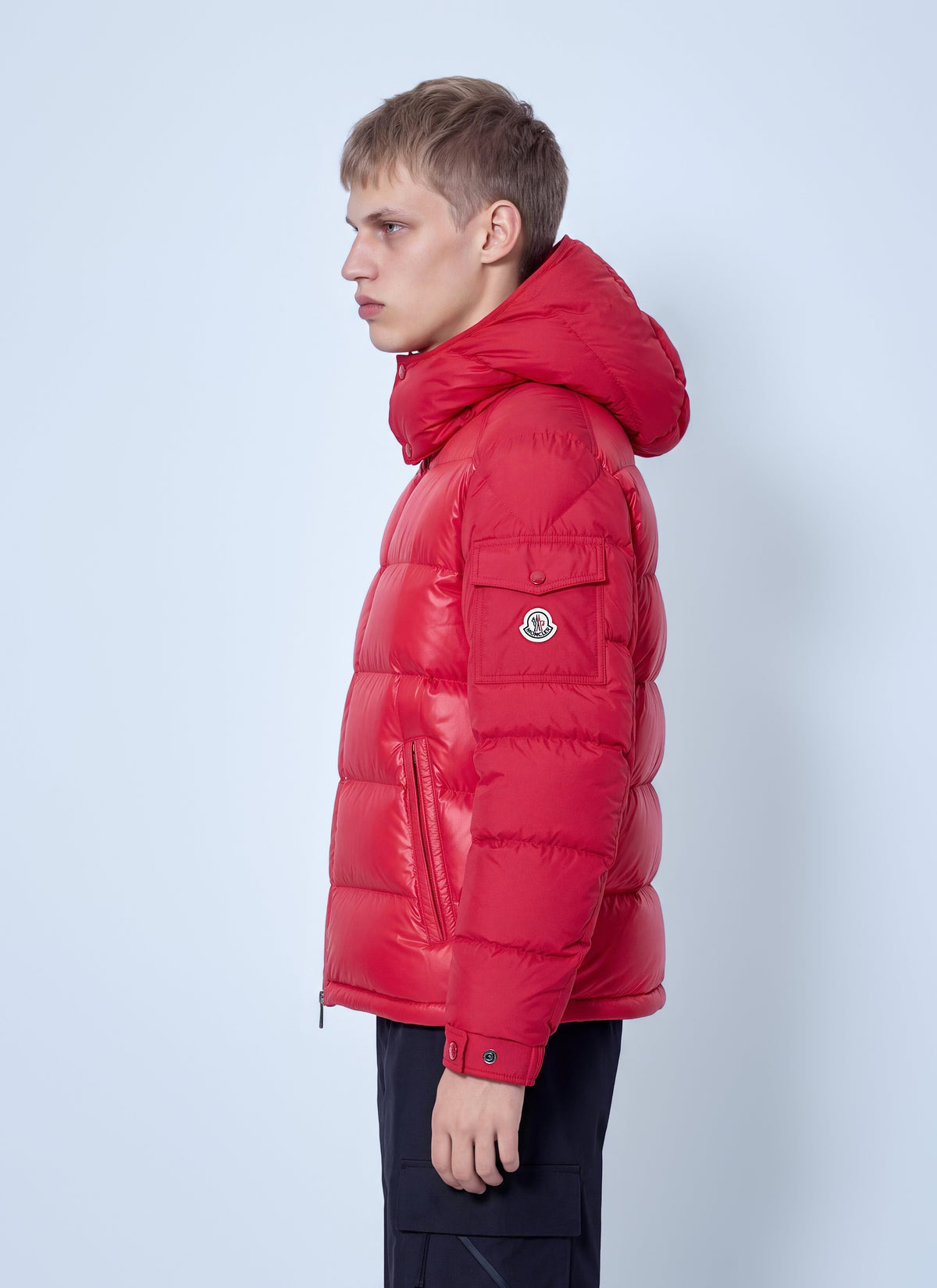 Moncler Men Maya Hooded Short Down Jacket MONCLER
