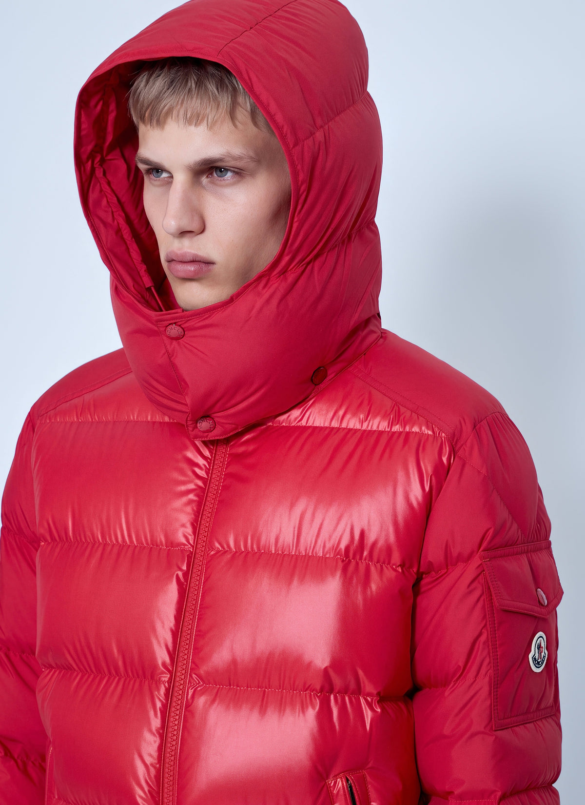 Moncler Men Maya Hooded Short Down Jacket MONCLER