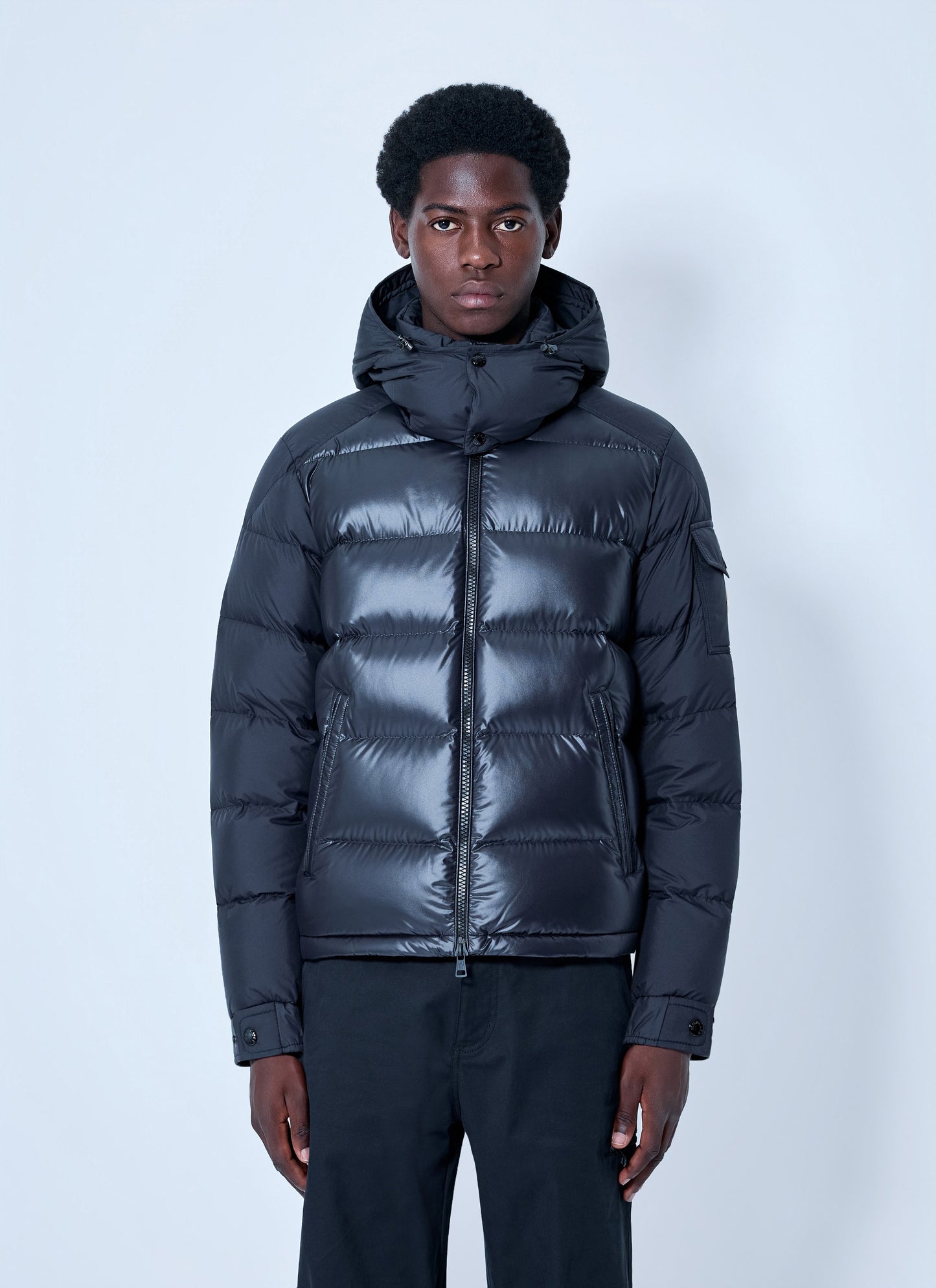Moncler Men Maya Hooded Short Down Jacket MONCLER