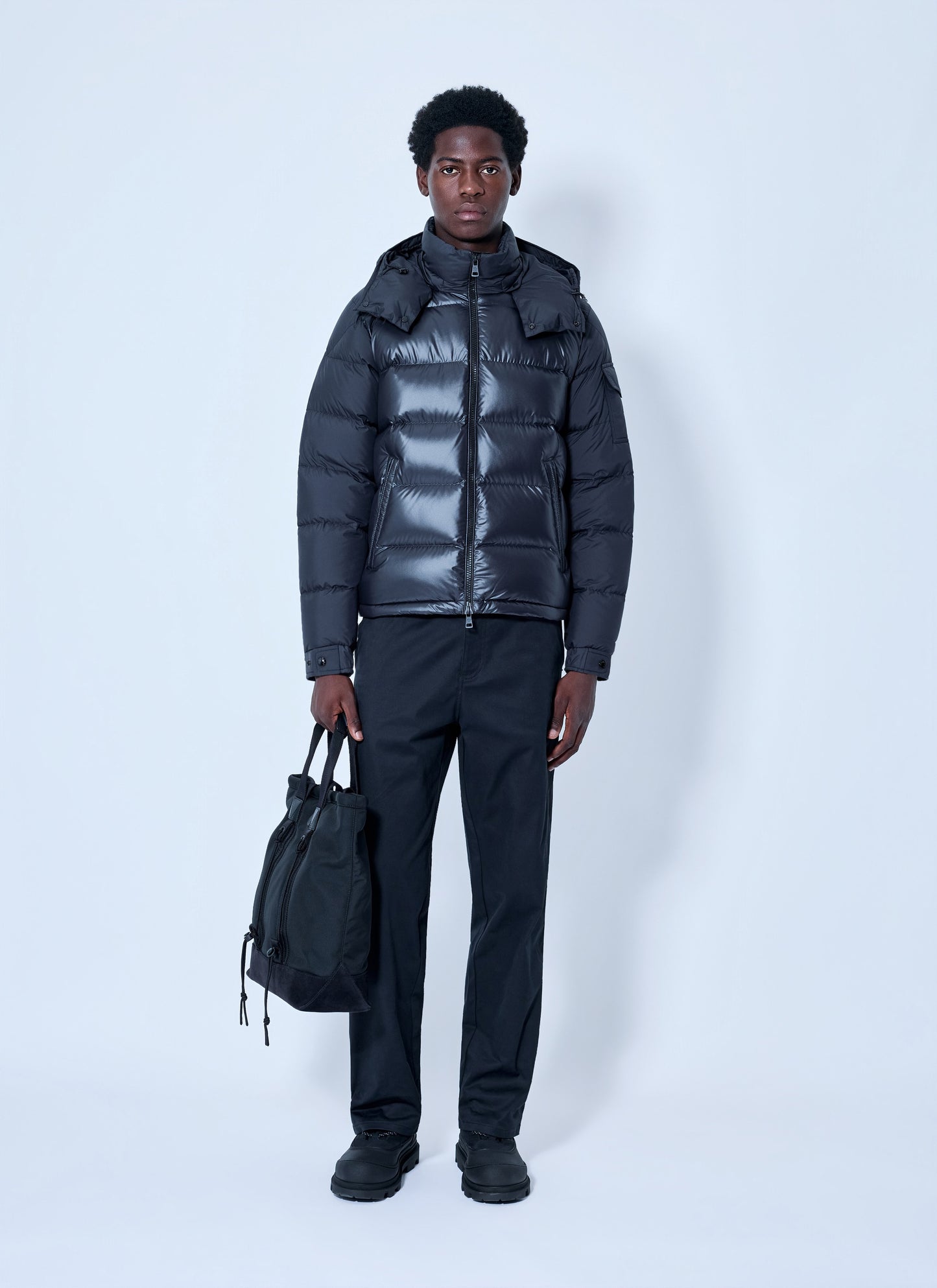 Moncler Men Maya Hooded Short Down Jacket MONCLER