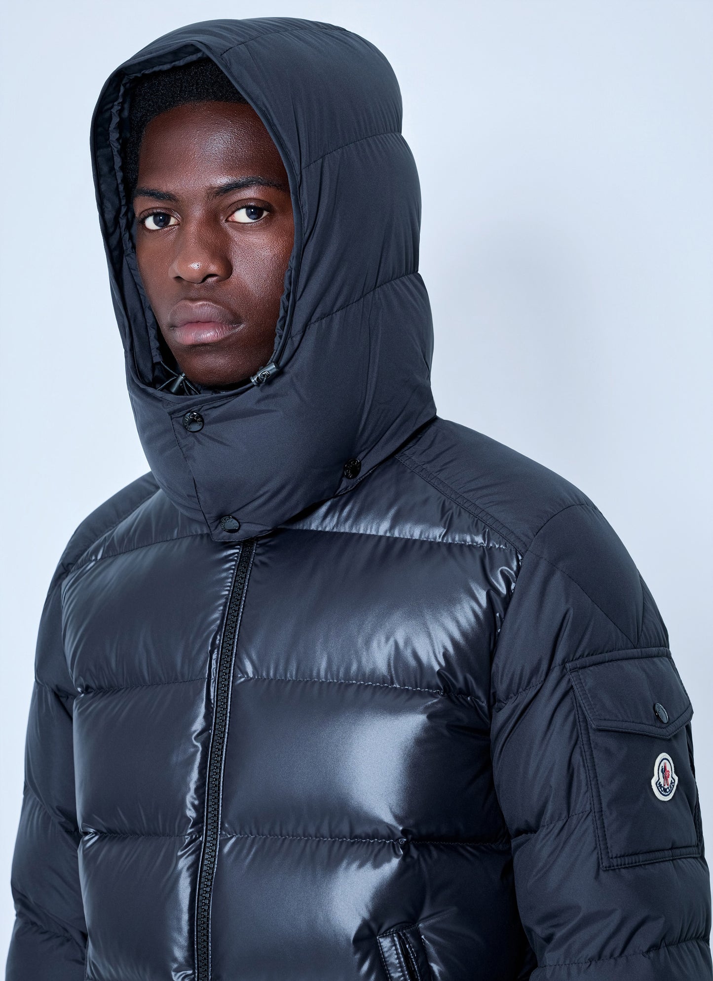 Moncler Men Maya Hooded Short Down Jacket MONCLER