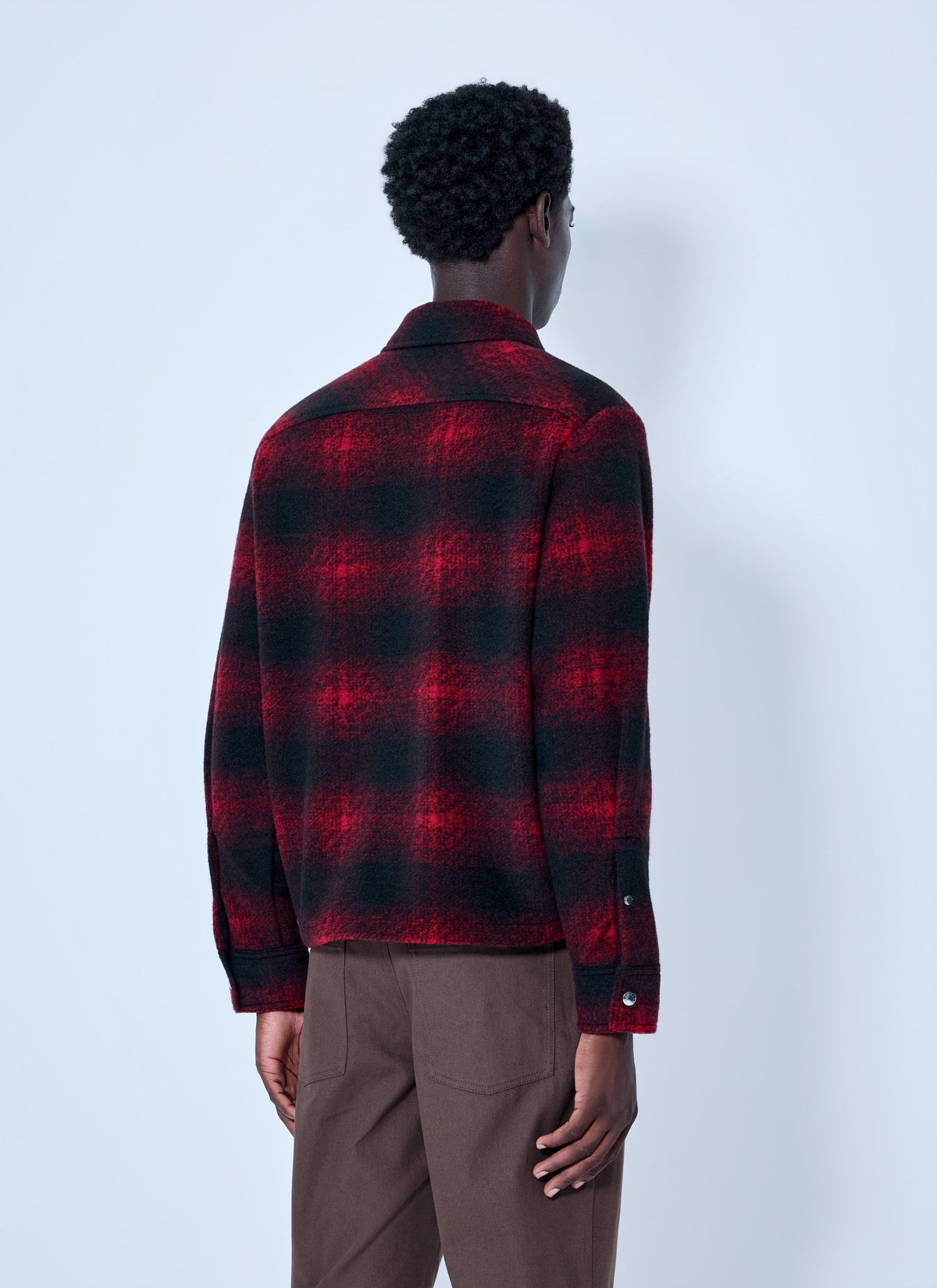 Moncler Men Checked Zip-Front Jacket MONCLER
