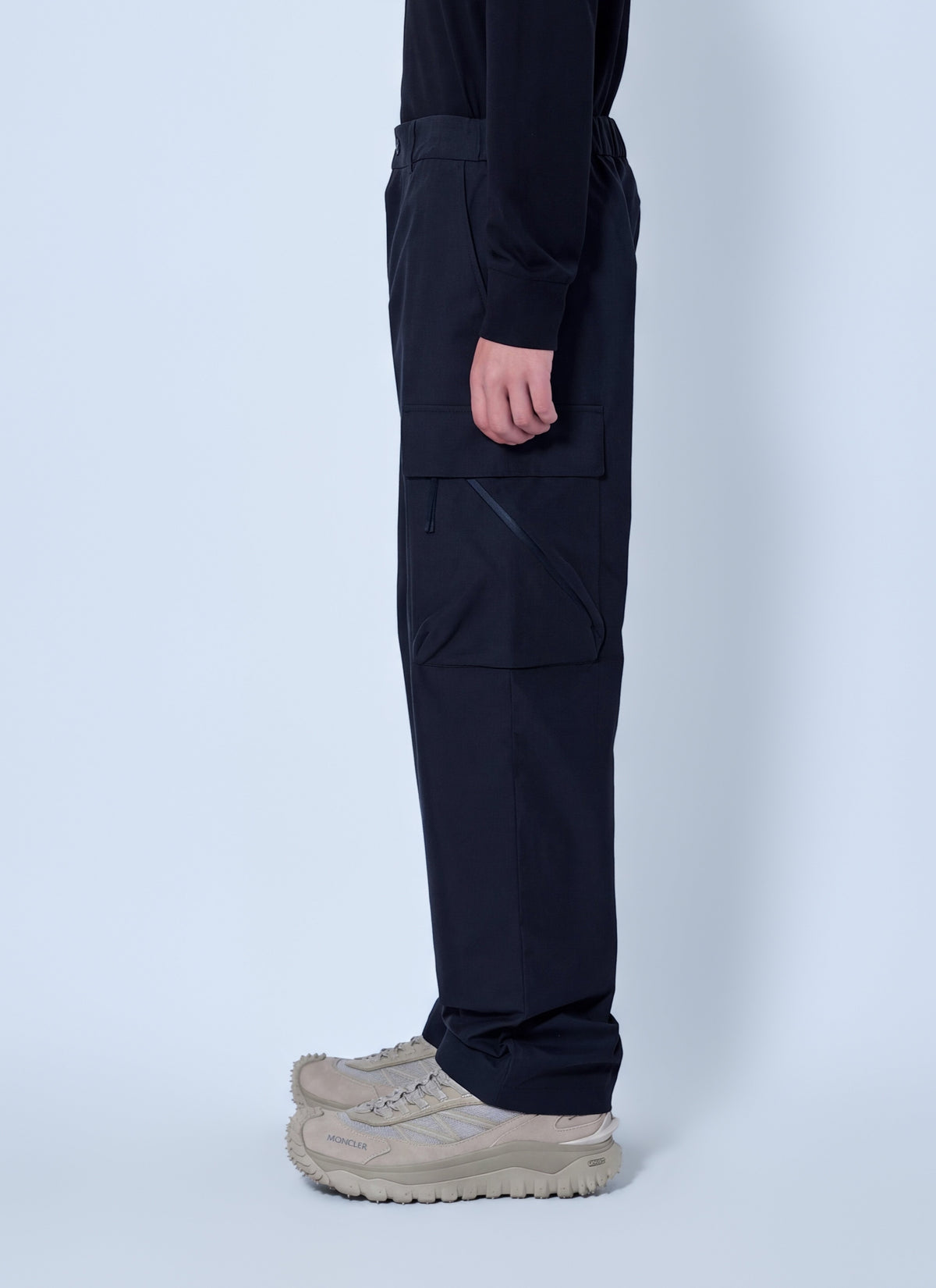 Moncler Men Cotton Blend Trousers MONCLER