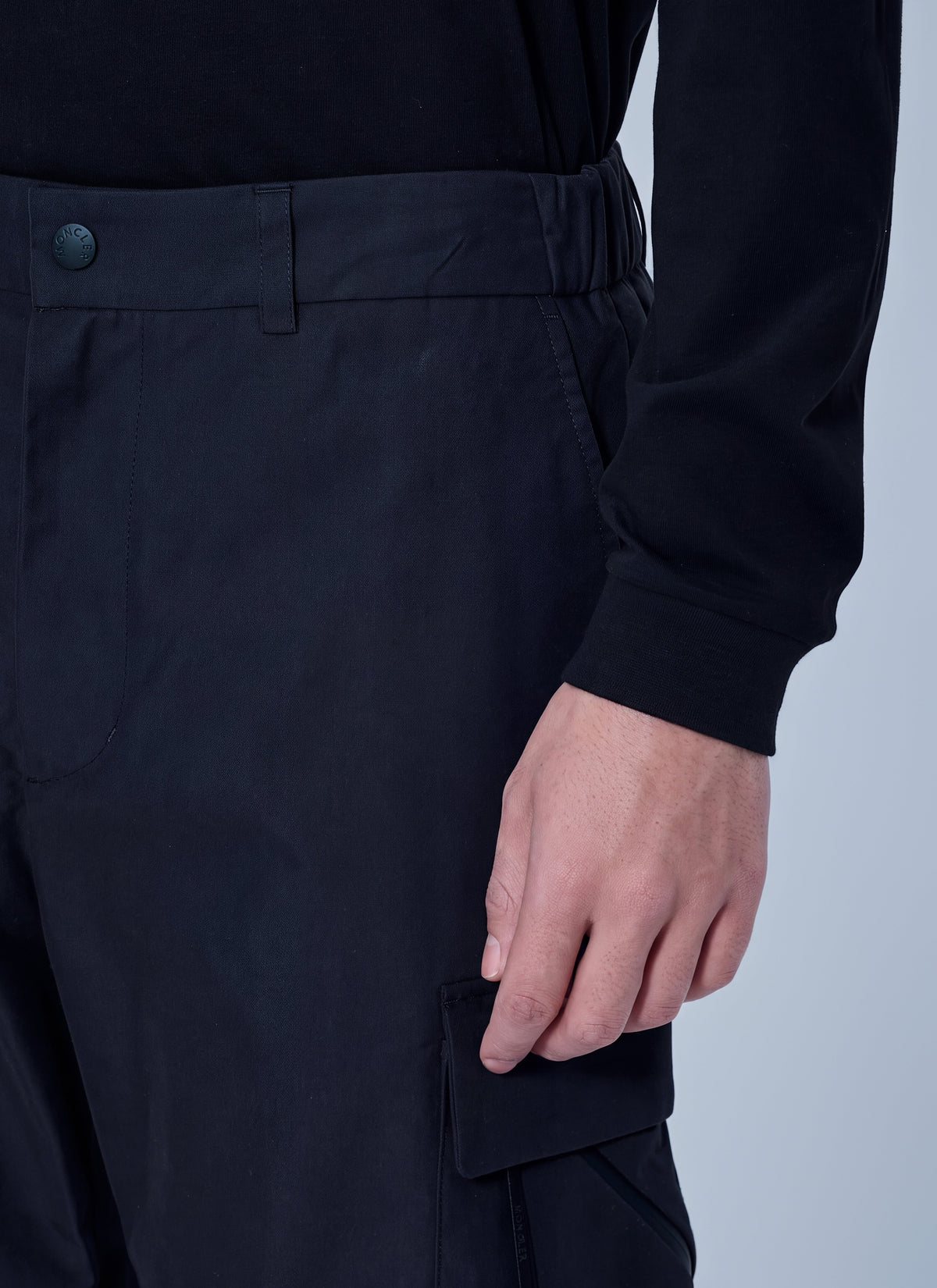 Moncler Men Cotton Blend Trousers MONCLER