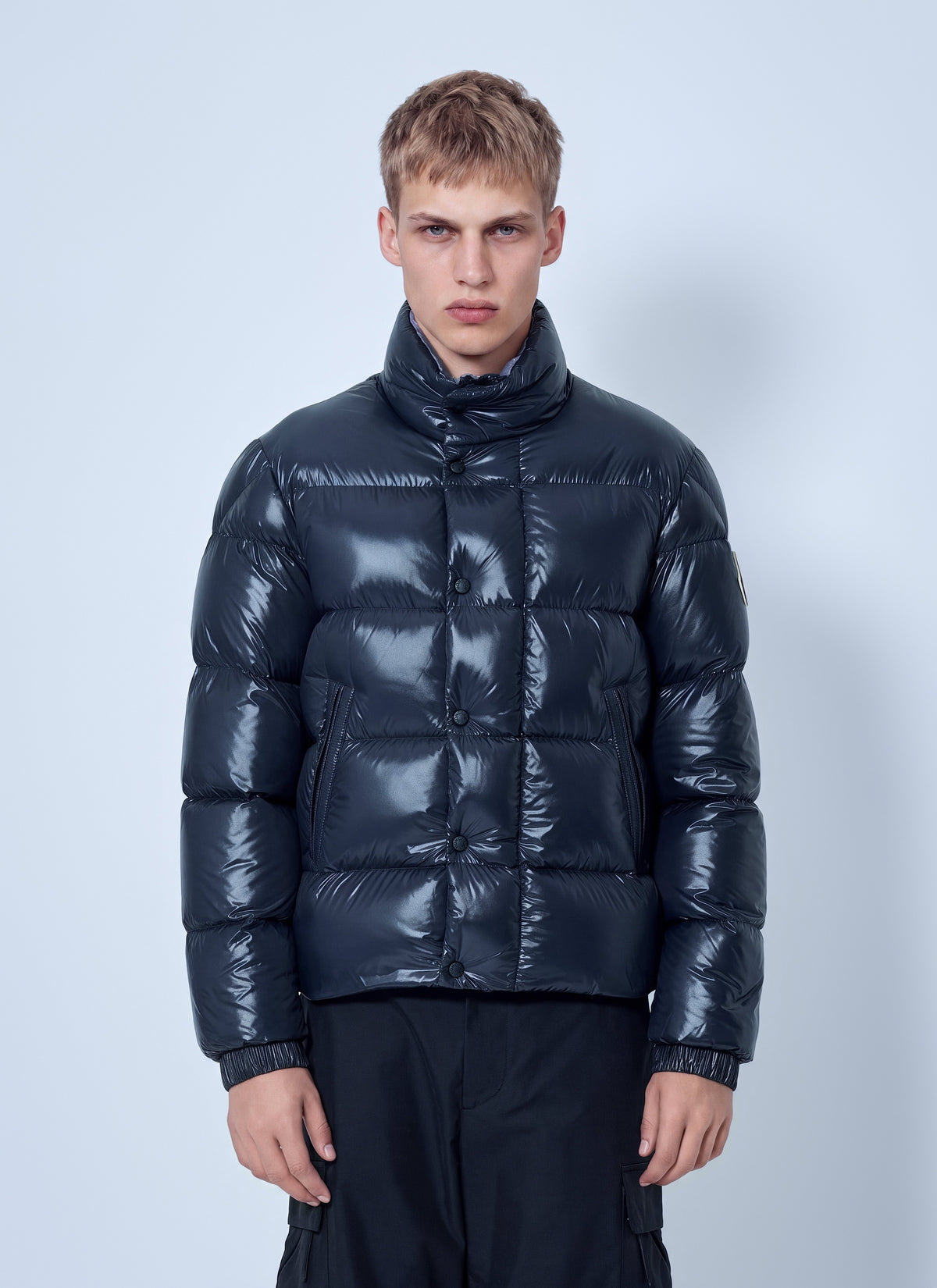 Moncler Men Bendola Laqué Short Down Jacket MONCLER