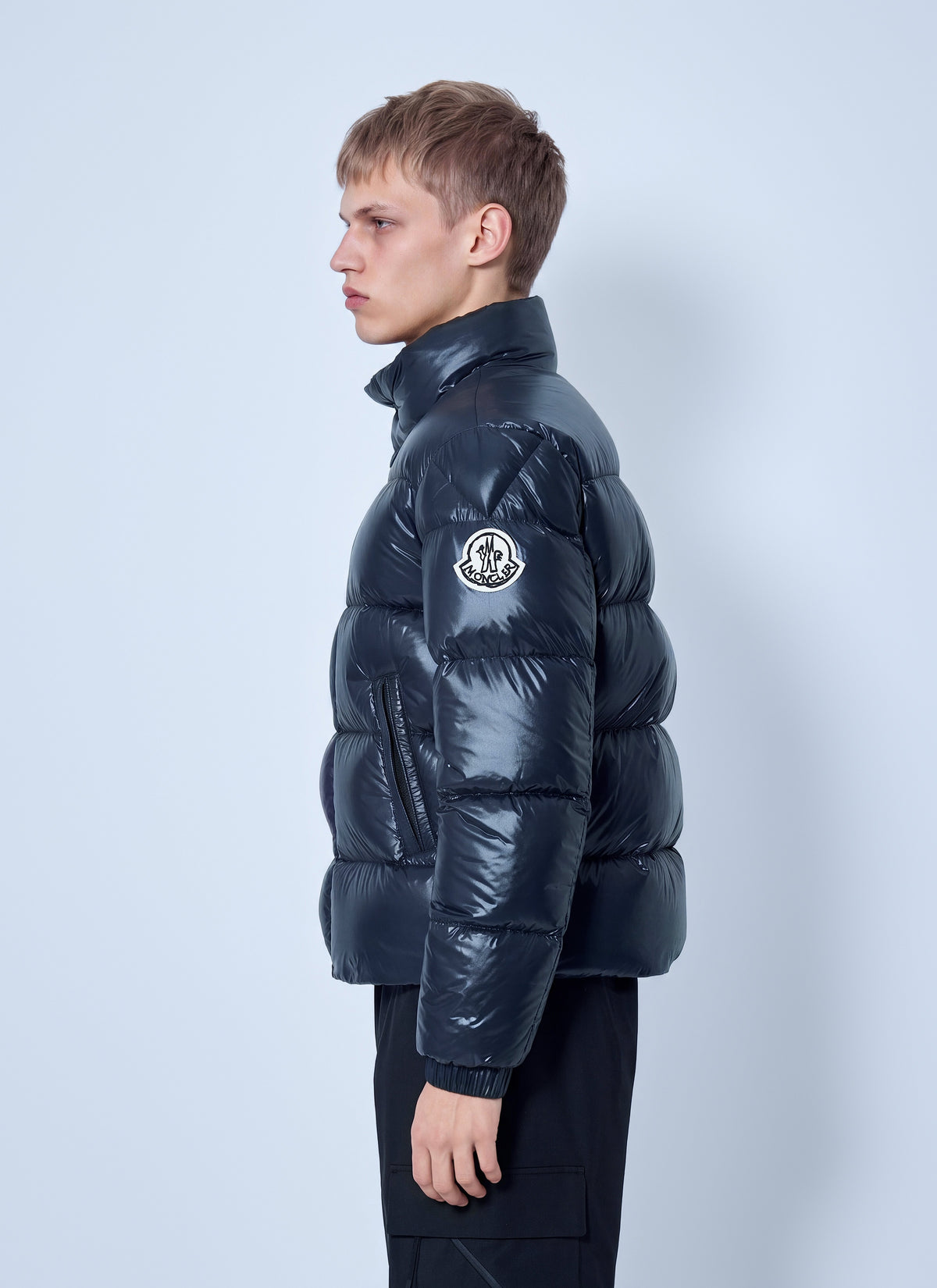 Moncler Men Bendola Laqué Short Down Jacket MONCLER