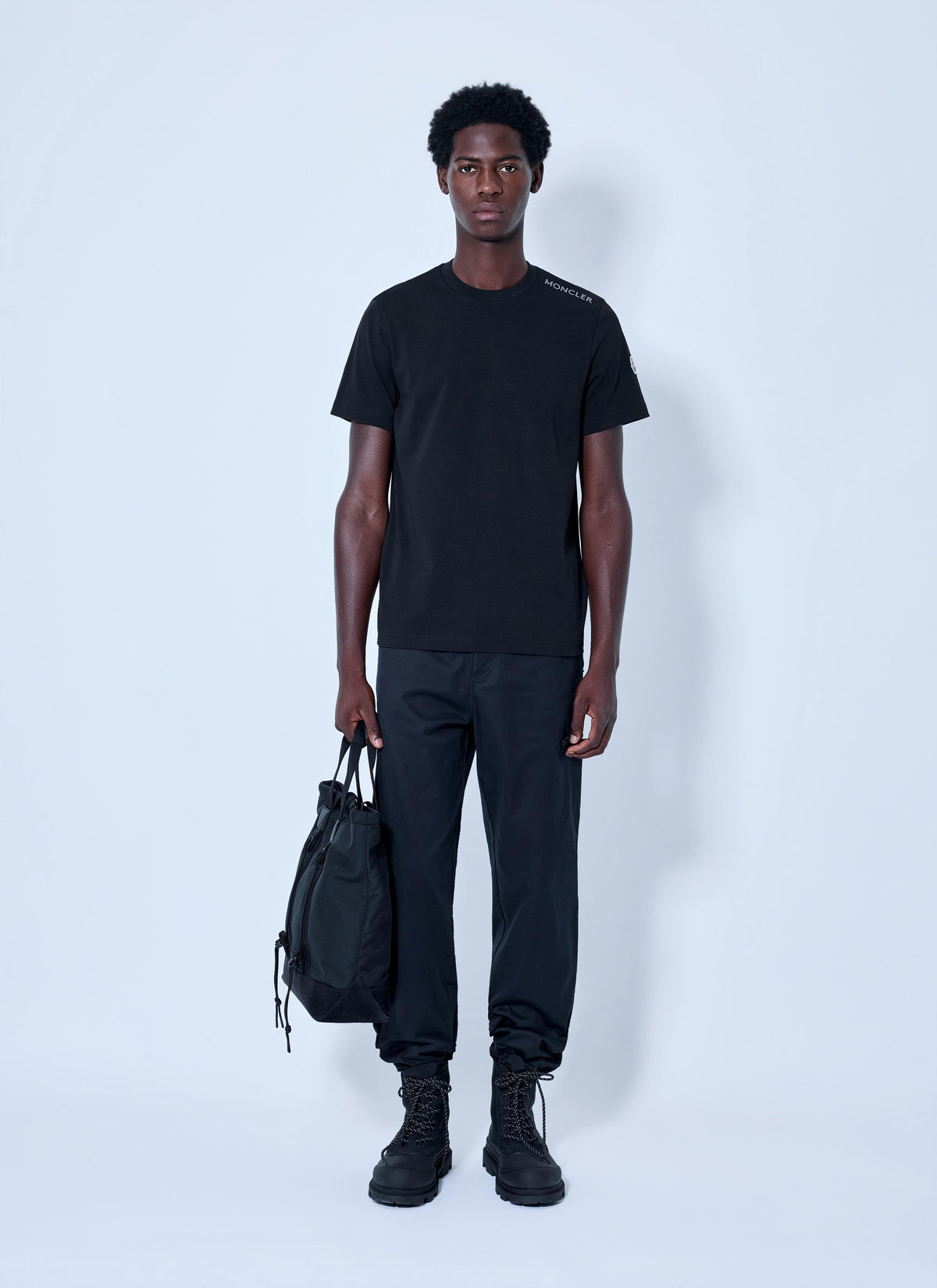 Moncler Men Large Sketch Logo T-Shirt MONCLER