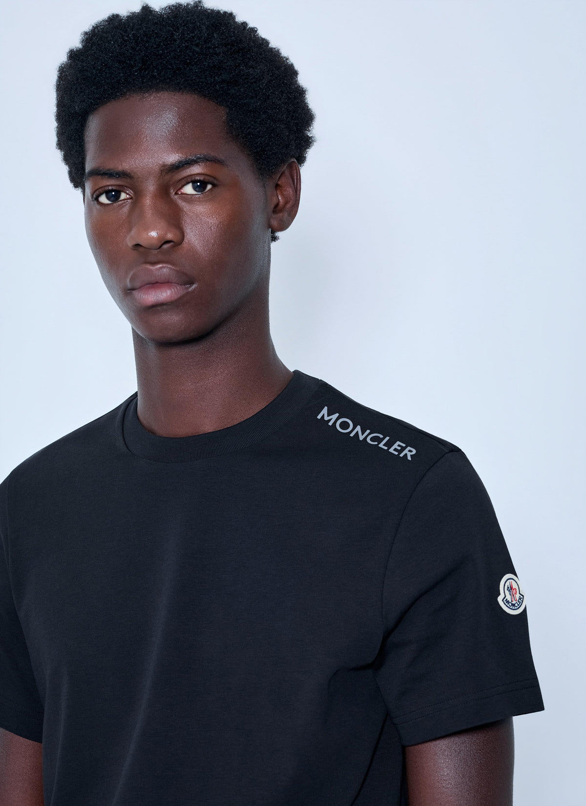 Moncler Men Large Sketch Logo T-Shirt MONCLER
