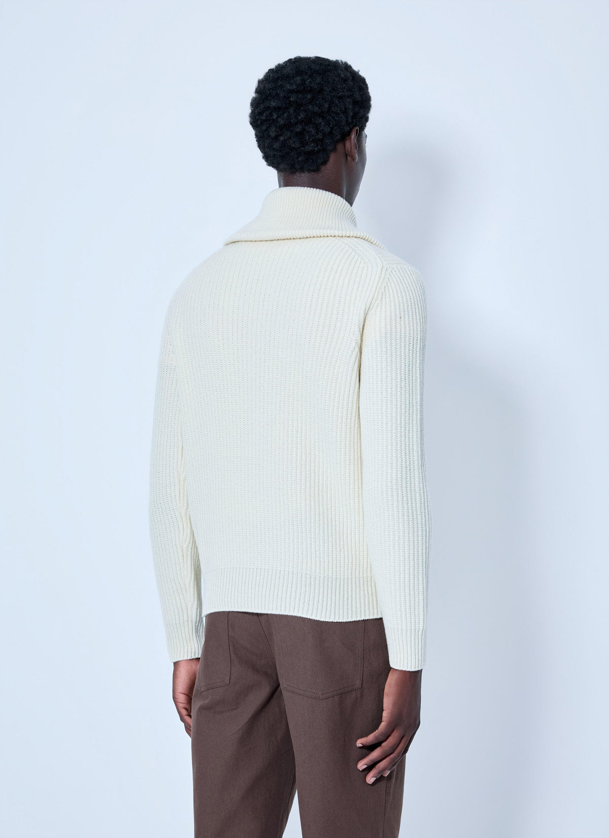 Moncler Men Ribbed Cotton Sweater MONCLER