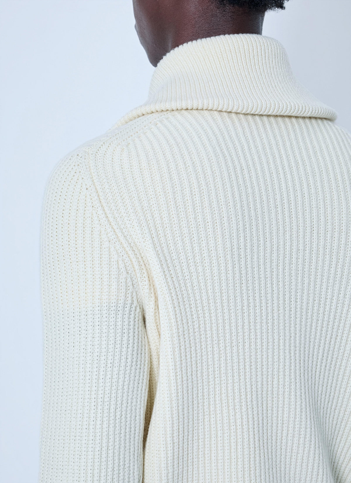 Moncler Men Ribbed Cotton Sweater MONCLER
