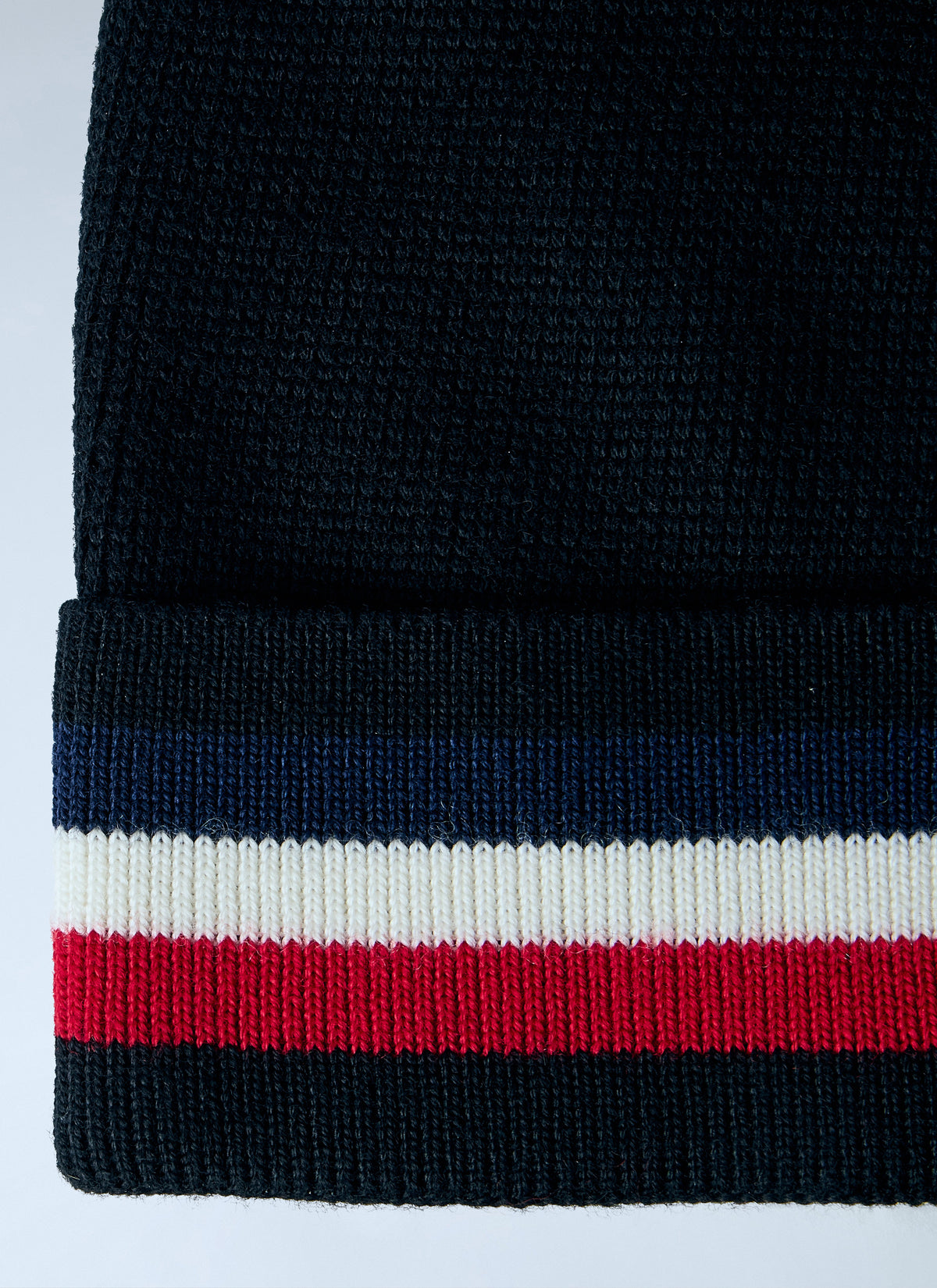 Moncler Men Logo Patch Knit Beanie MONCLER