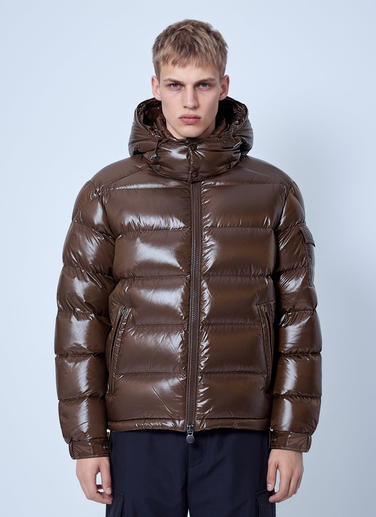 Moncler Men Maya Hooded Short Down Jacket MONCLER