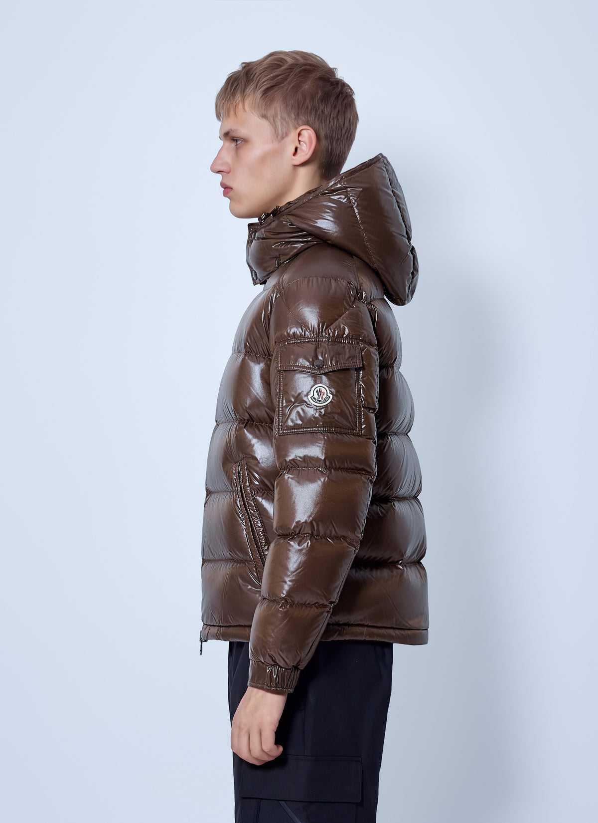 Moncler Men Maya Hooded Short Down Jacket MONCLER