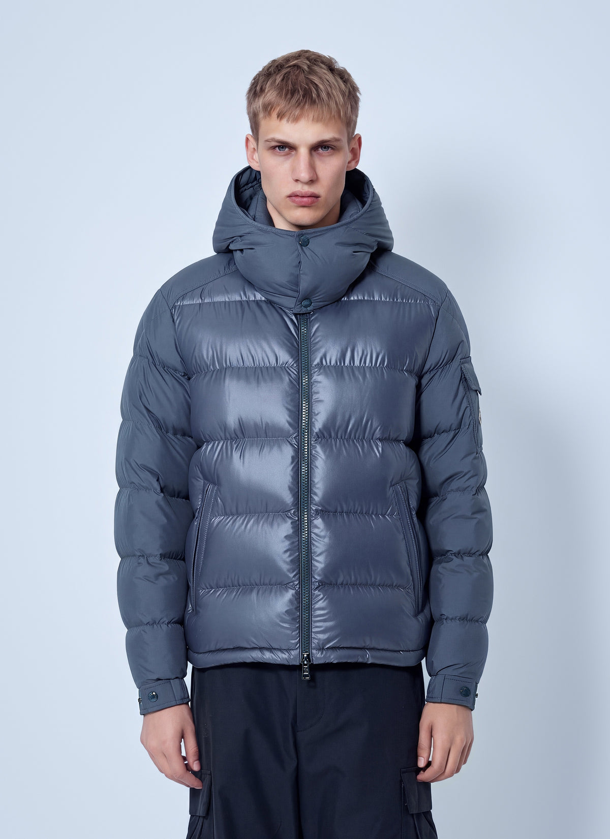 Moncler Men Maya Hooded Short Down Jacket MONCLER