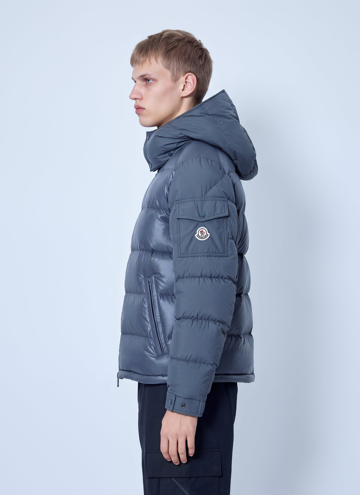 Moncler Men Maya Hooded Short Down Jacket MONCLER