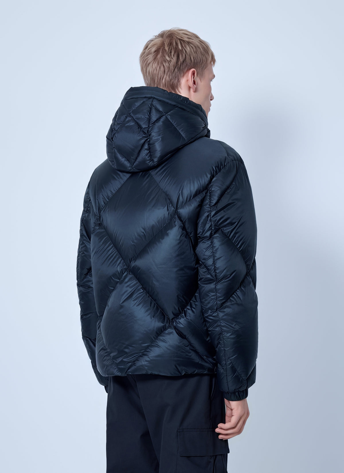 Moncler Men Valclaire Hooded Diamond-Quilted Down Jacket MONCLER