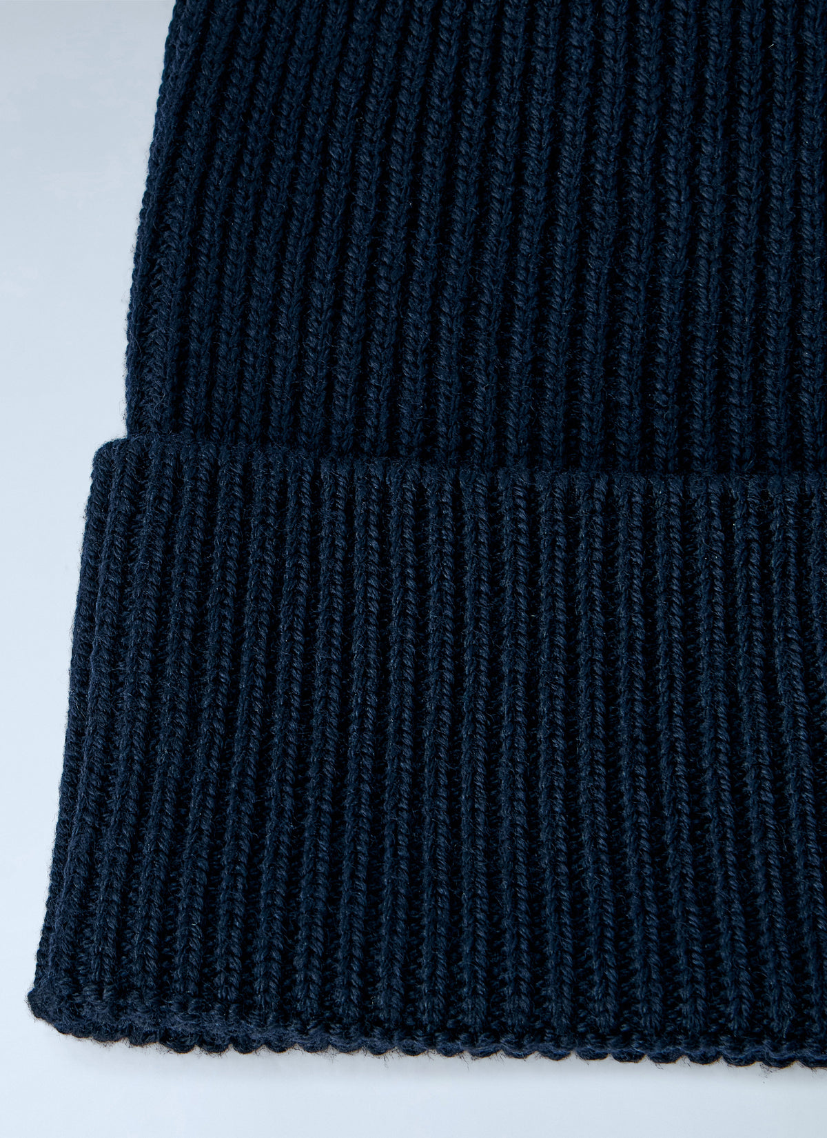 Moncler Men Ribbed Knit Beanie With Logo Patch MONCLER