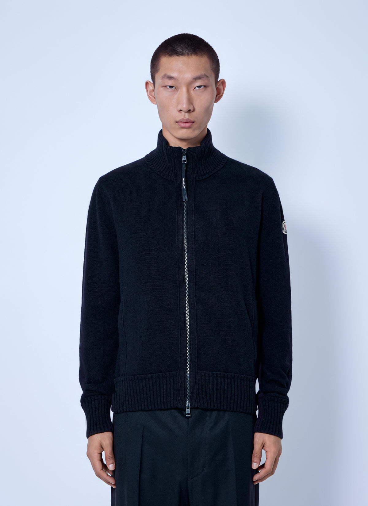 Moncler Men Cashmere & Wool Zip-Up Cardigan MONCLER