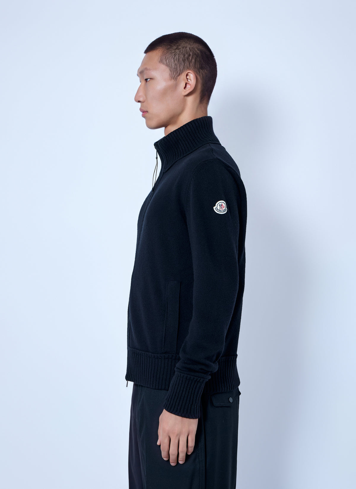 Moncler Men Cashmere & Wool Zip-Up Cardigan MONCLER