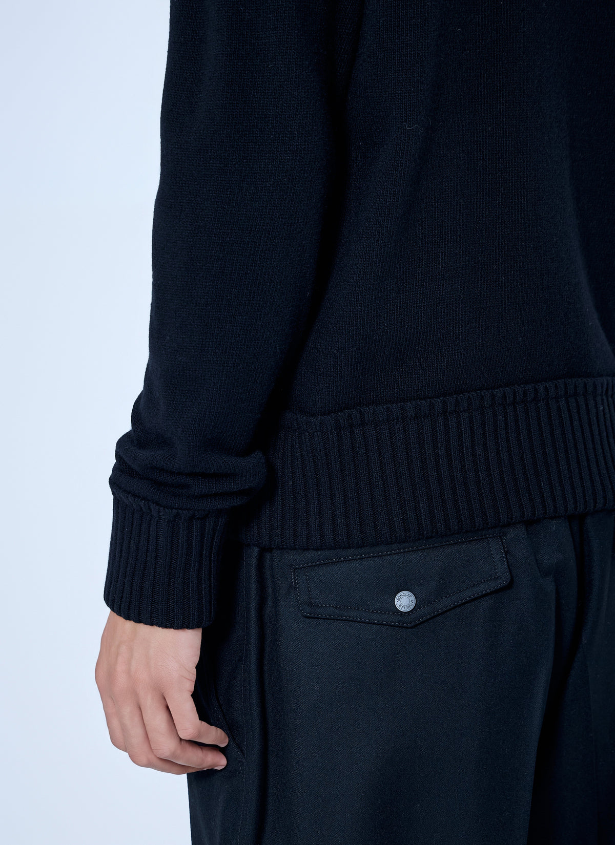 Moncler Men Cashmere & Wool Zip-Up Cardigan MONCLER