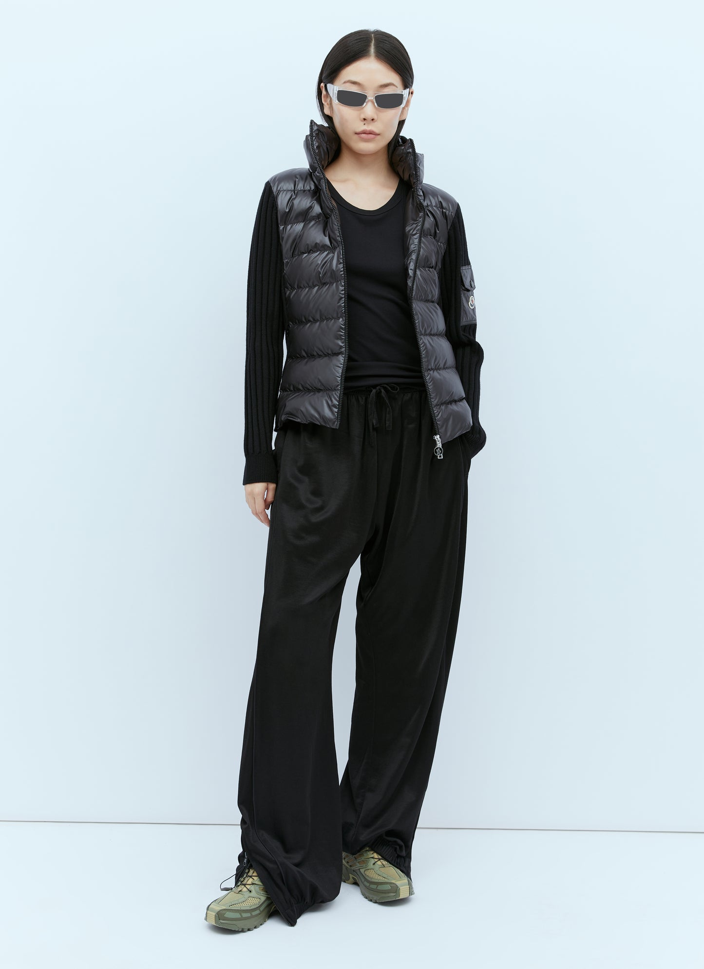 Moncler Women Padded Wool Cardigan MONCLER