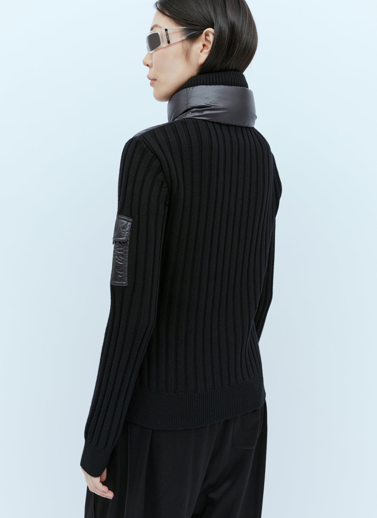 Moncler Women Padded Wool Cardigan MONCLER