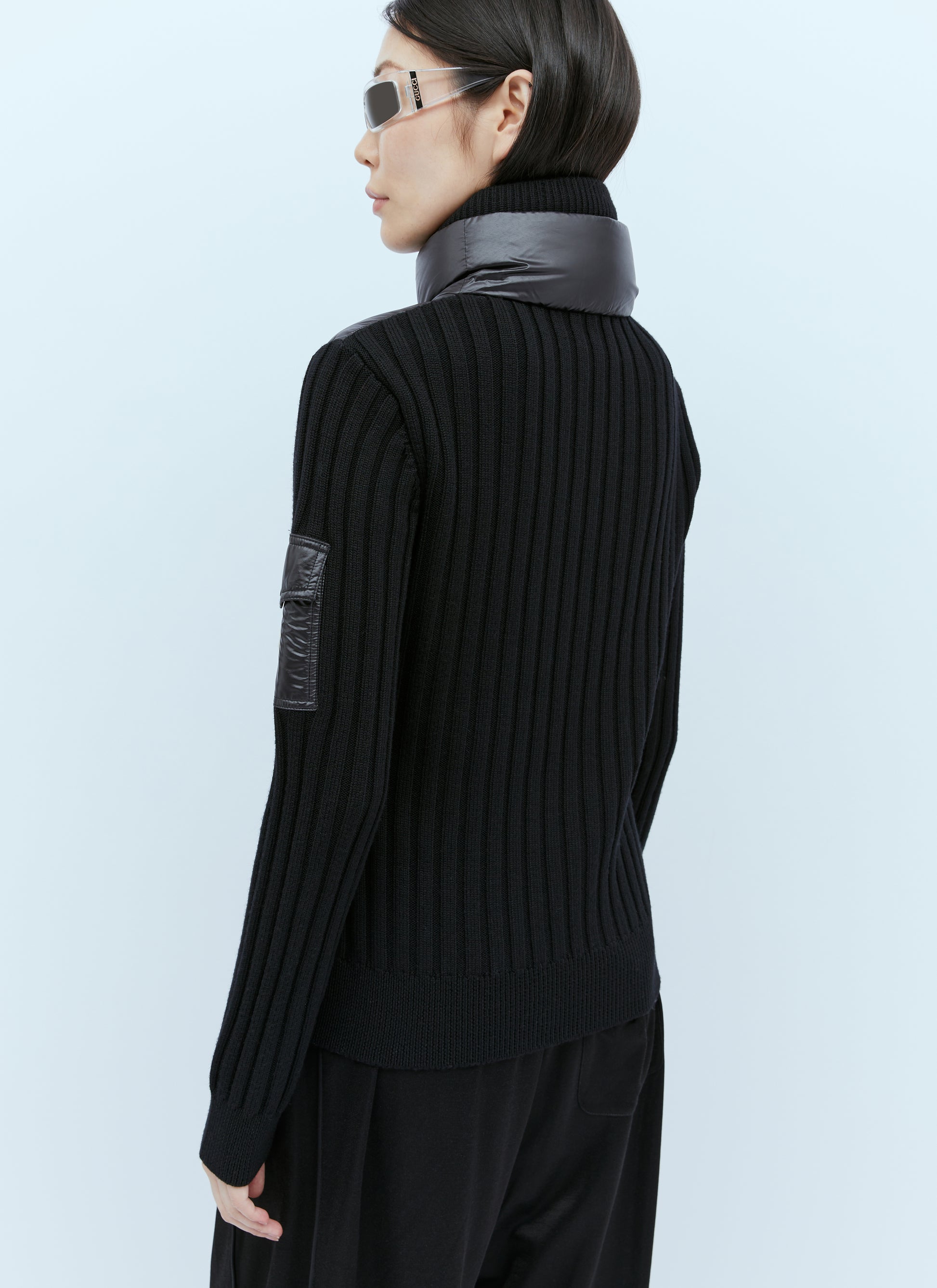 Moncler Women Padded Wool Cardigan MONCLER