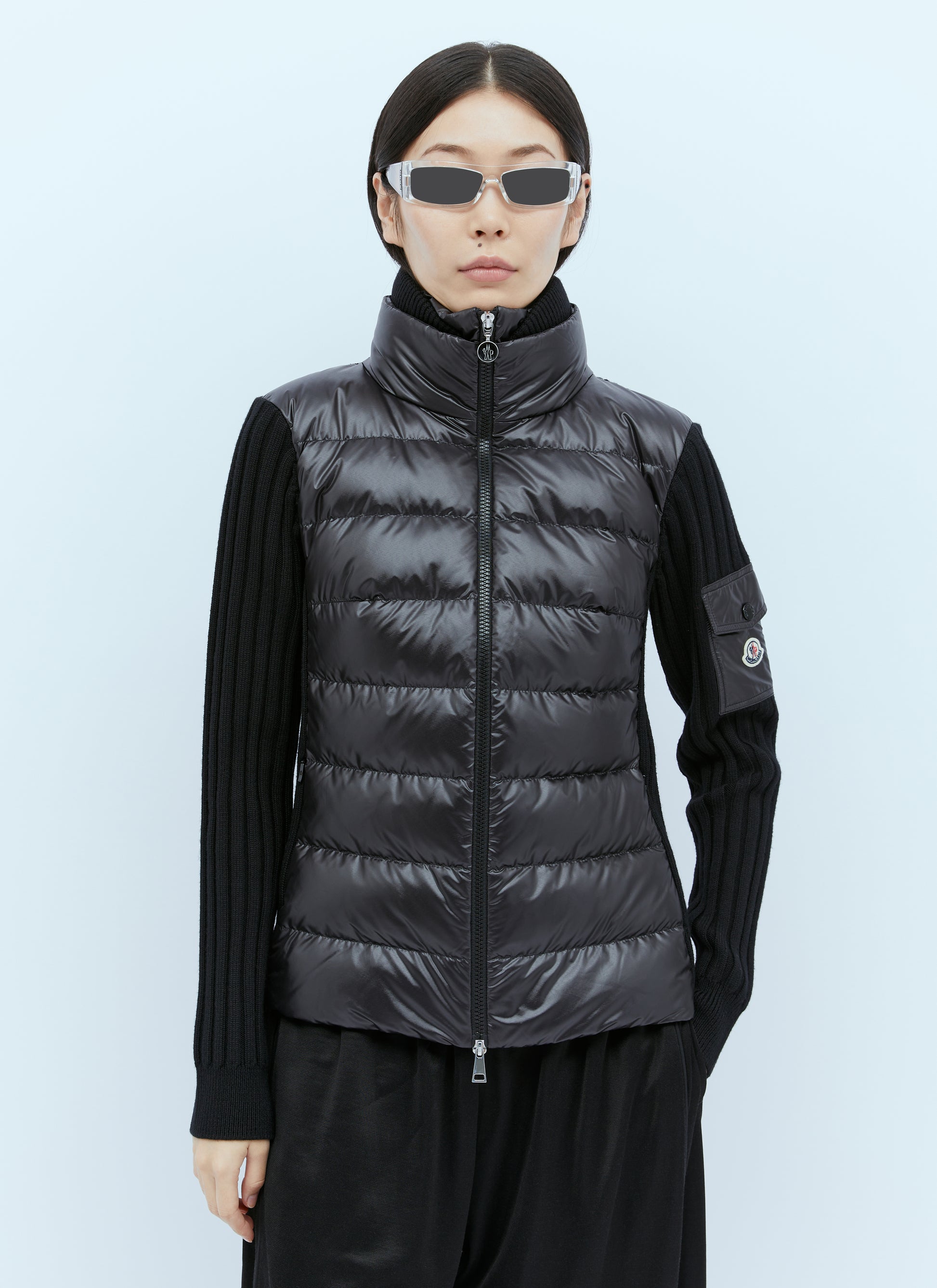 Moncler Women Padded Wool Cardigan MONCLER