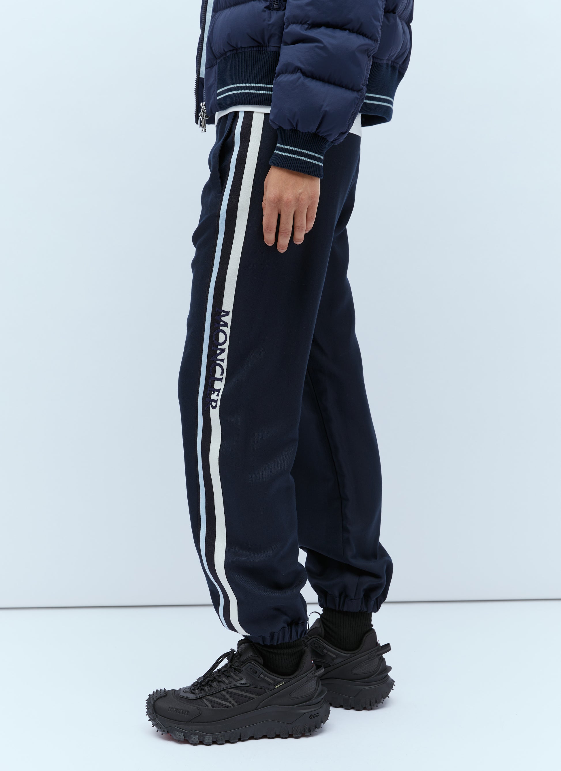 Moncler Women Logo Embroidery Track Pants MONCLER