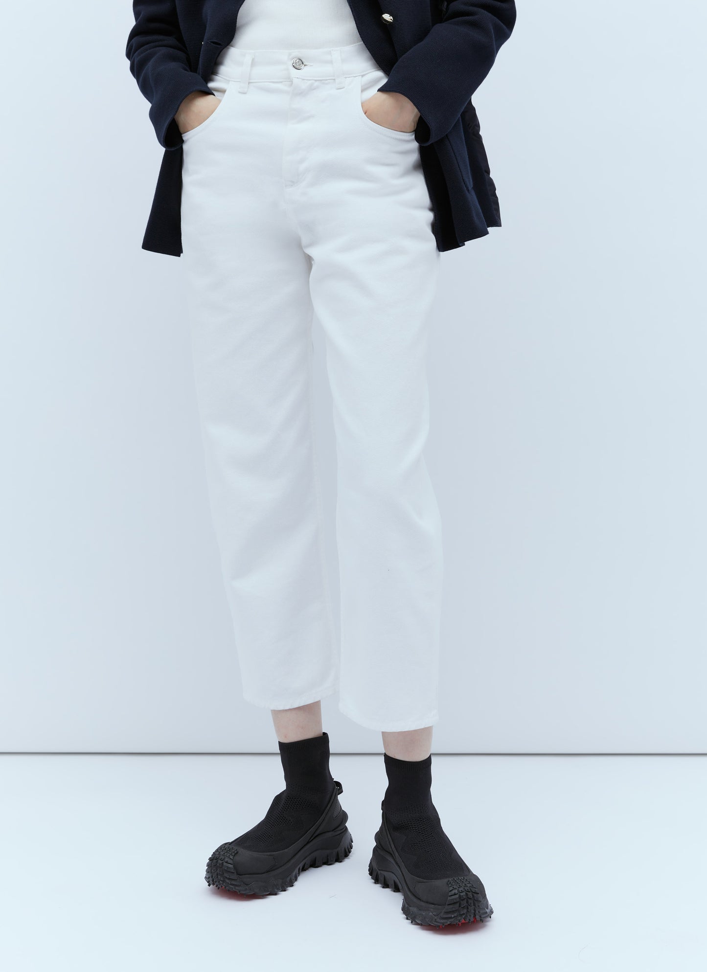 Moncler Women Cropped Jeans MONCLER