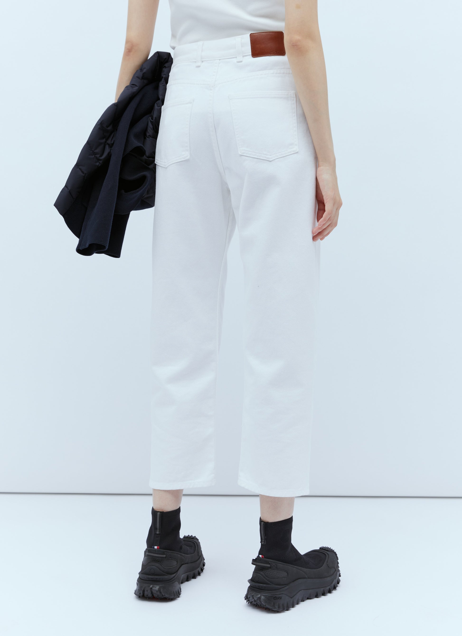 Moncler Women Cropped Jeans MONCLER