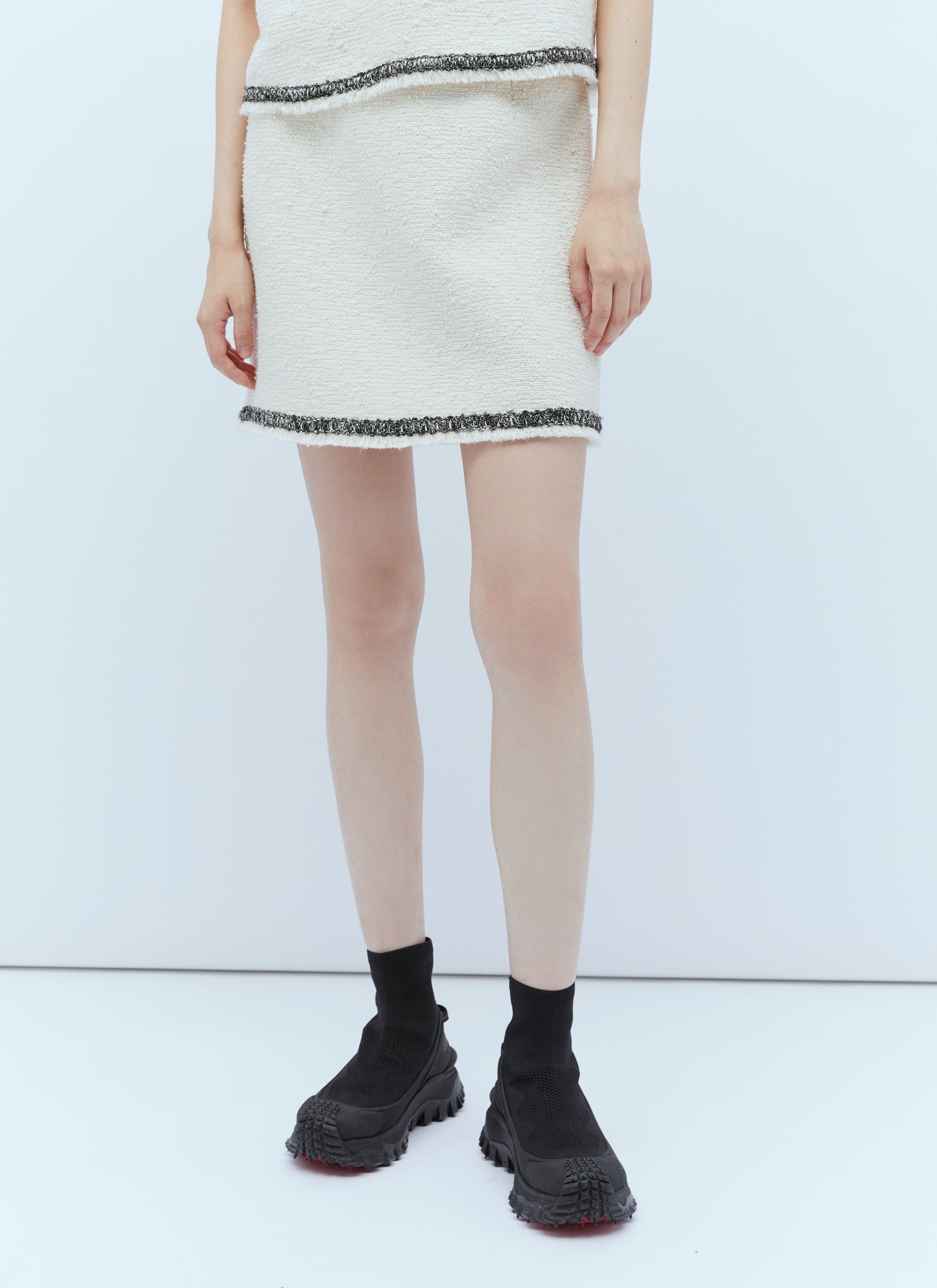 Moncler Women Tweed Mini Skirt MONCLER