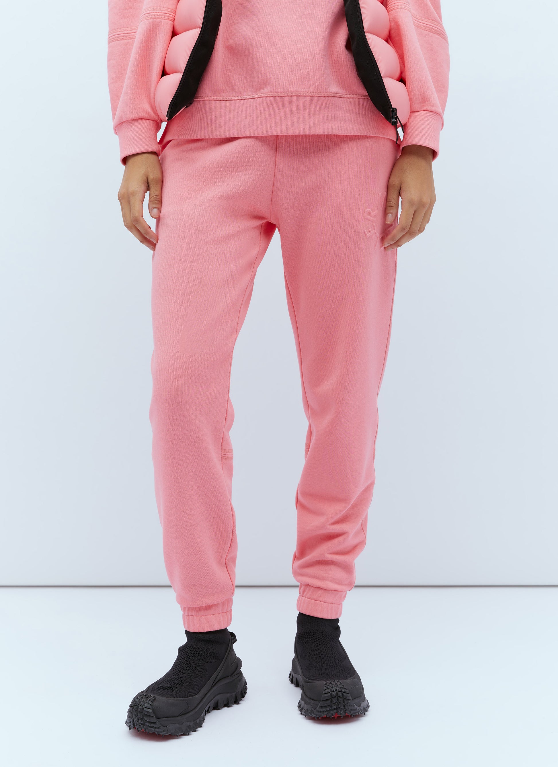 Moncler Women Embossed Logo Track Pants MONCLER