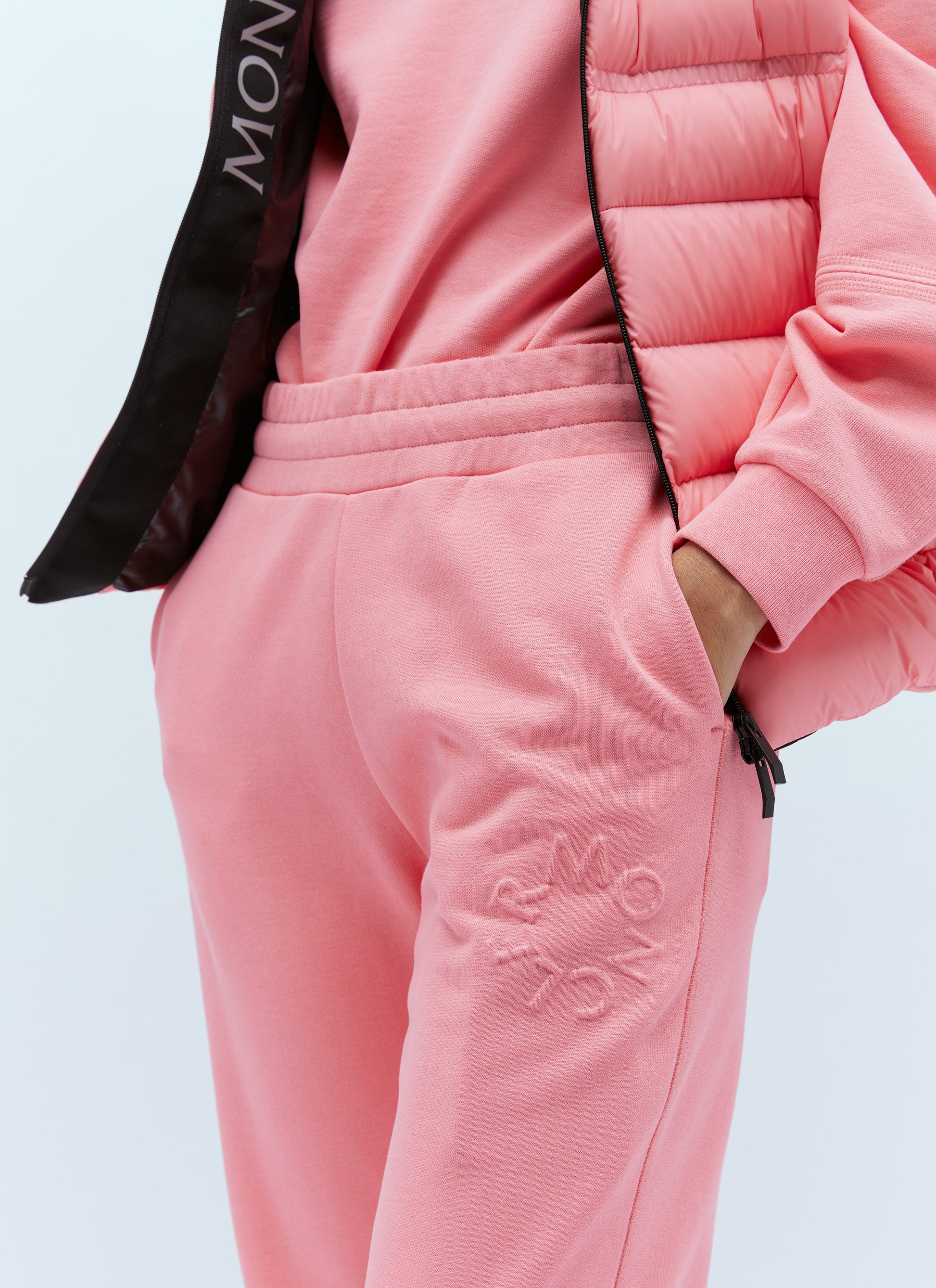 Moncler Women Embossed Logo Track Pants MONCLER