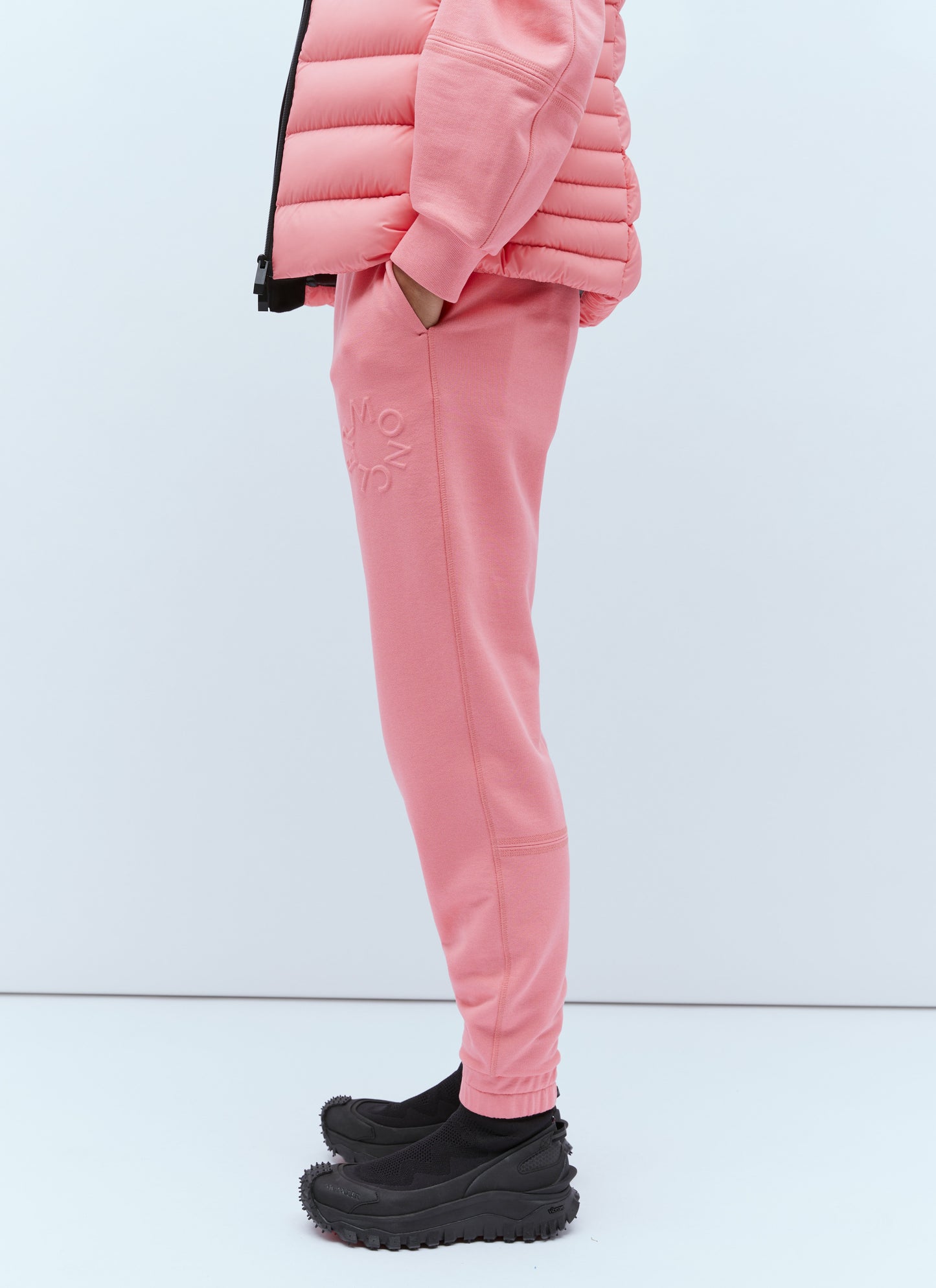 Moncler Women Embossed Logo Track Pants MONCLER