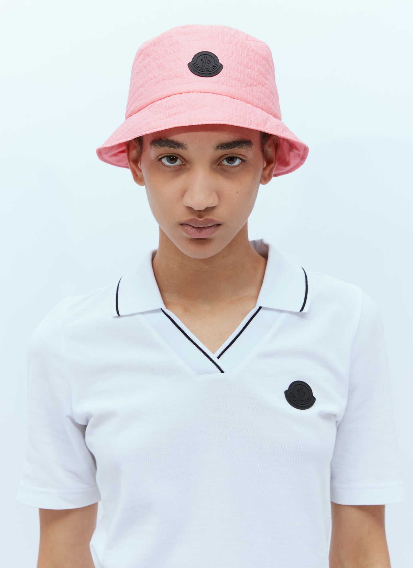 Moncler Women Logo Patch Bucket Hat MONCLER