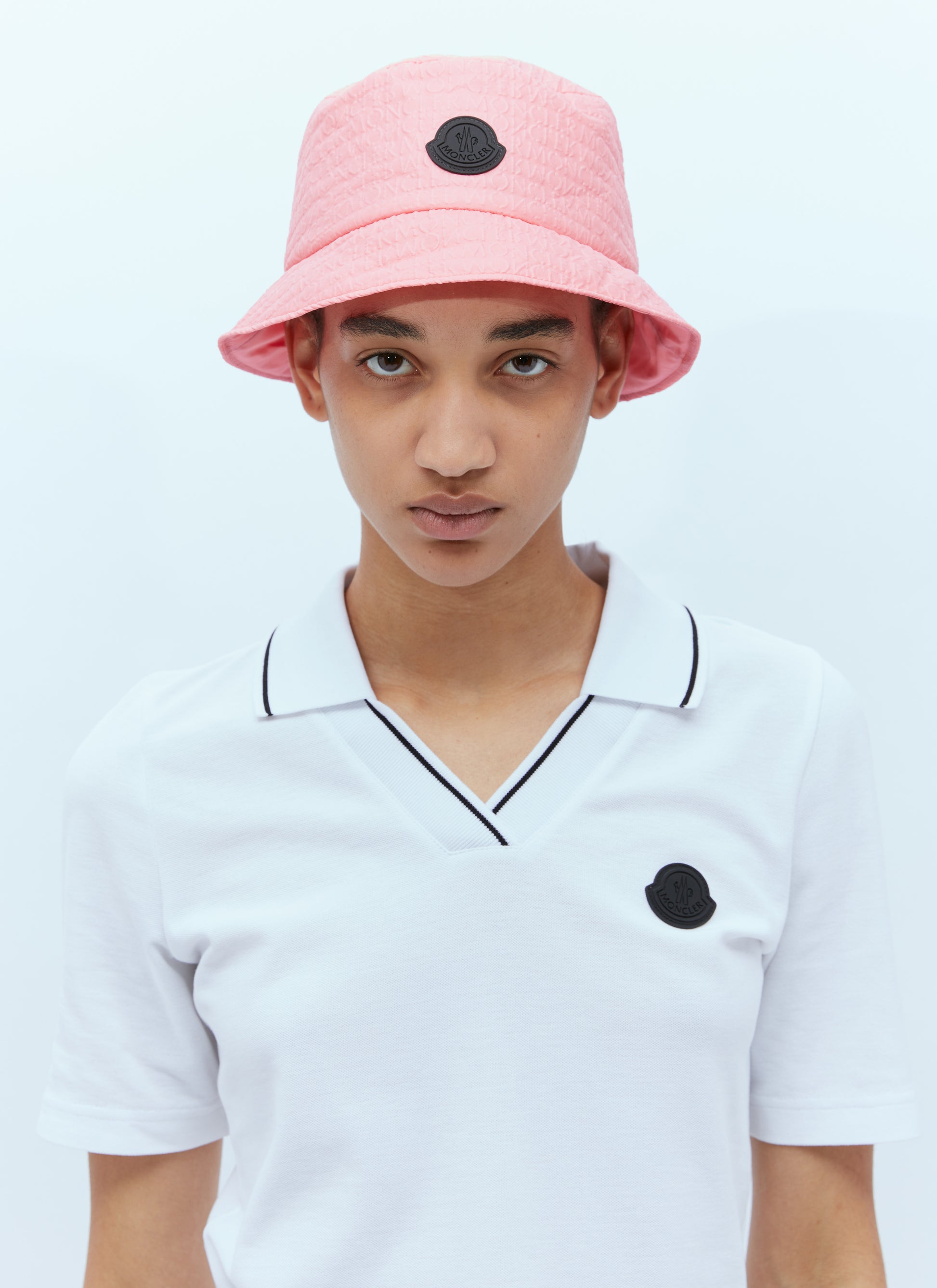 Moncler Women Logo Patch Bucket Hat MONCLER