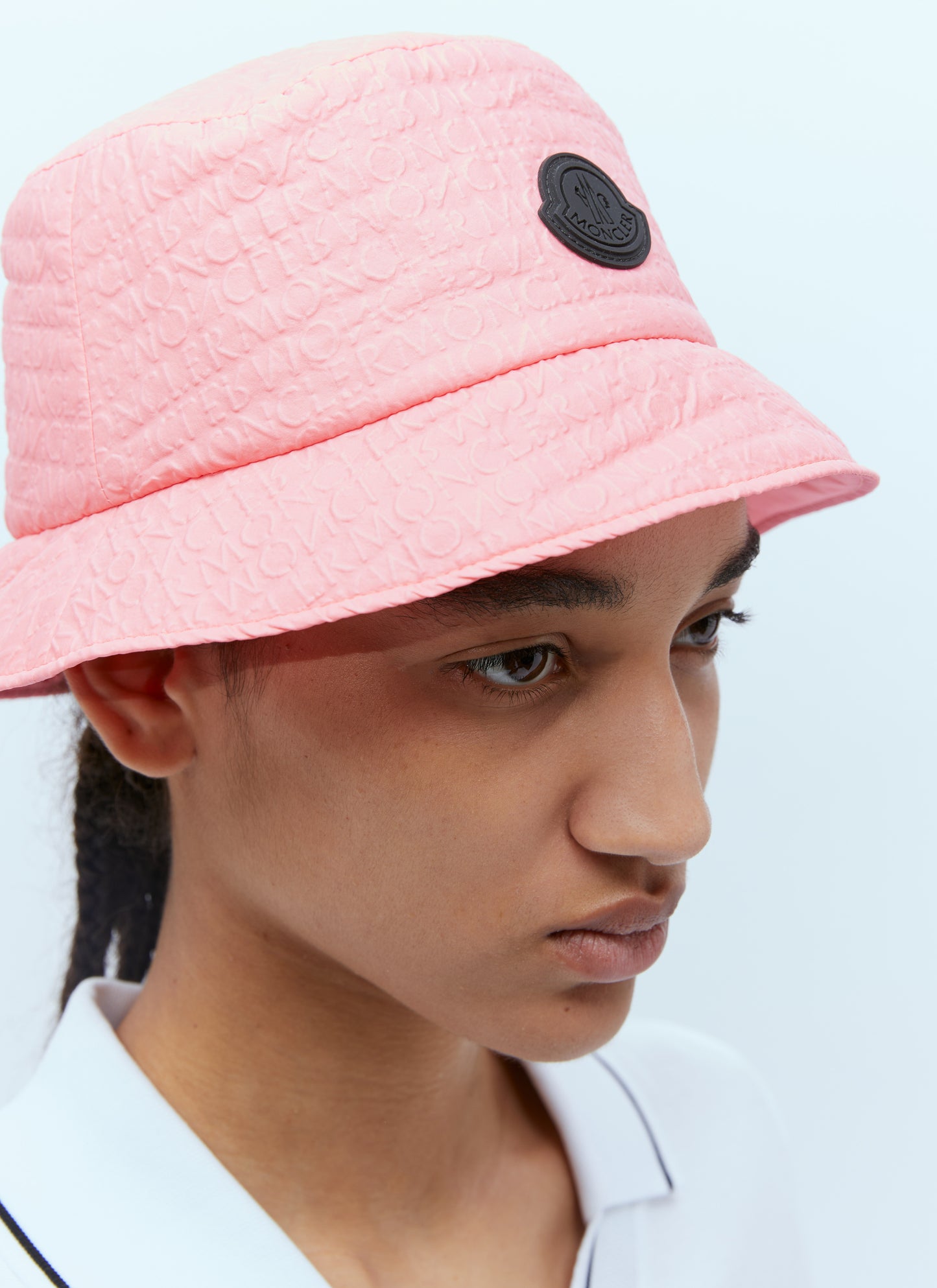 Moncler Women Logo Patch Bucket Hat MONCLER