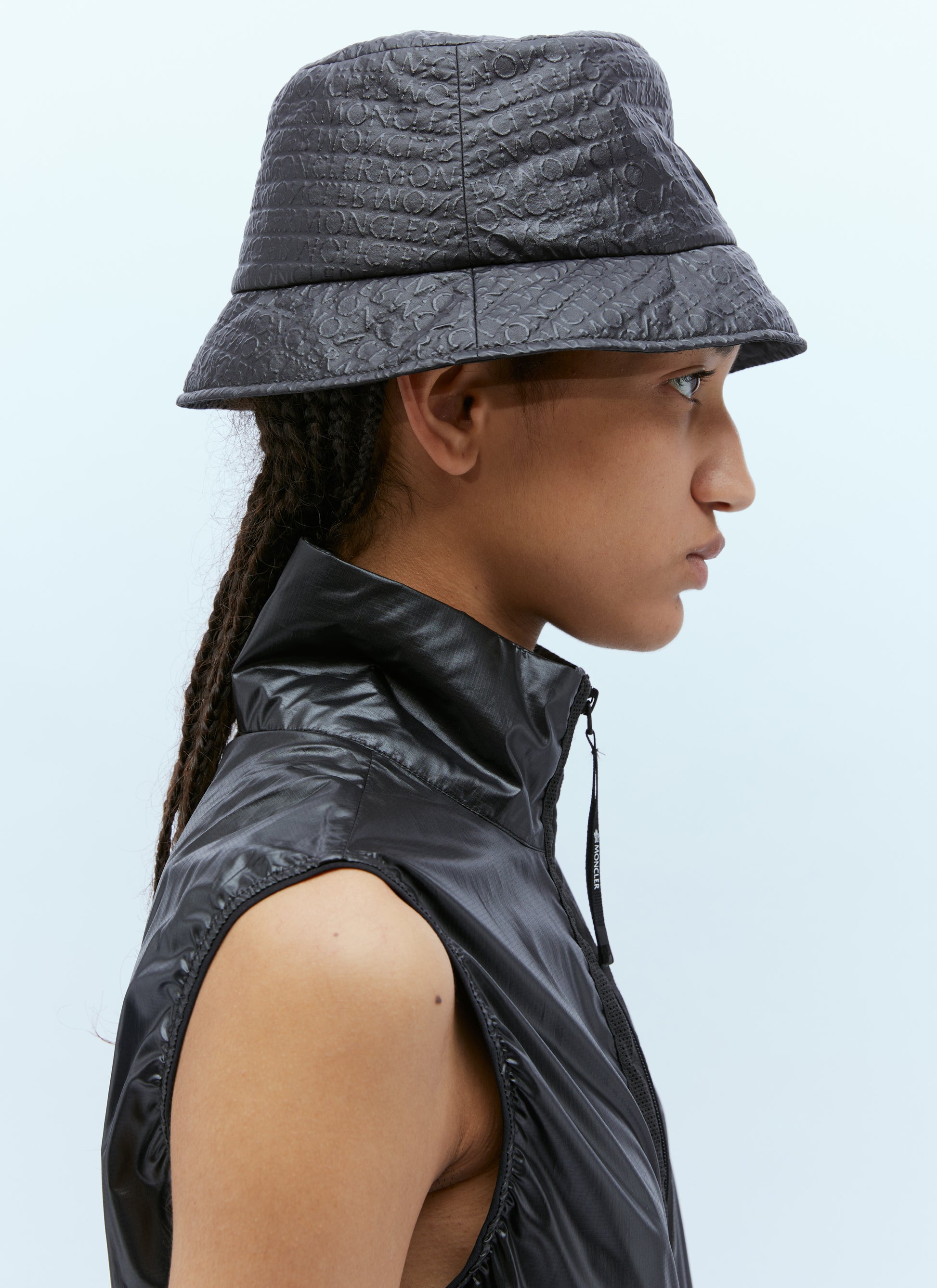 Moncler Women Logo Patch Bucket Hat MONCLER