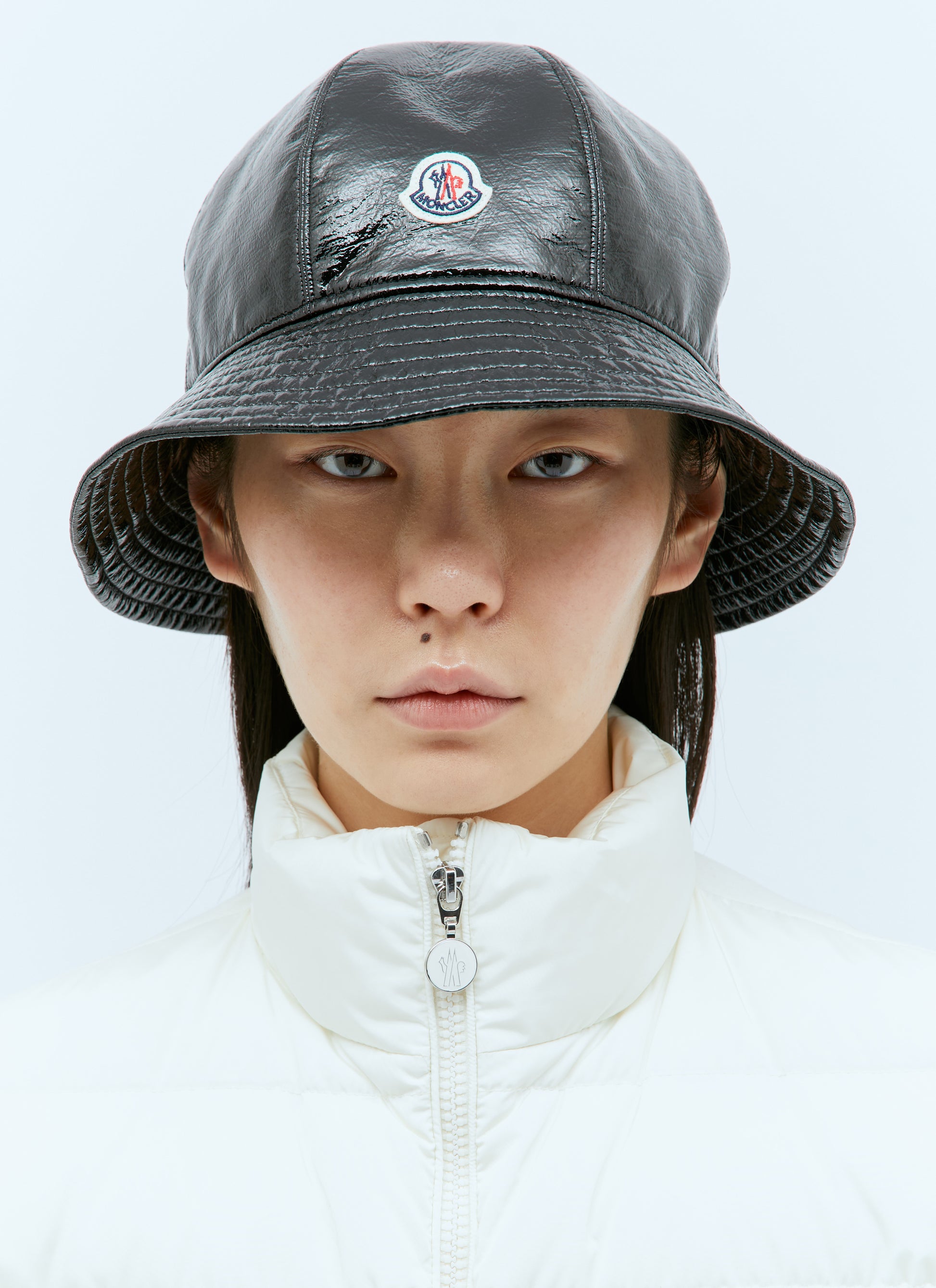 Moncler Women Logo Patch Bucket Hat MONCLER