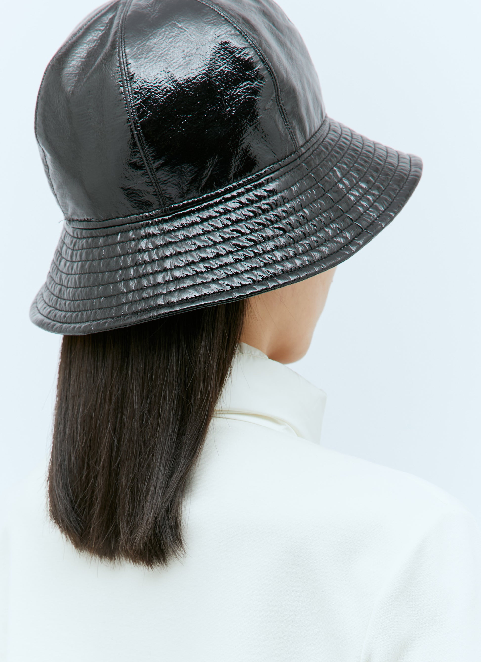 Moncler Women Logo Patch Bucket Hat MONCLER