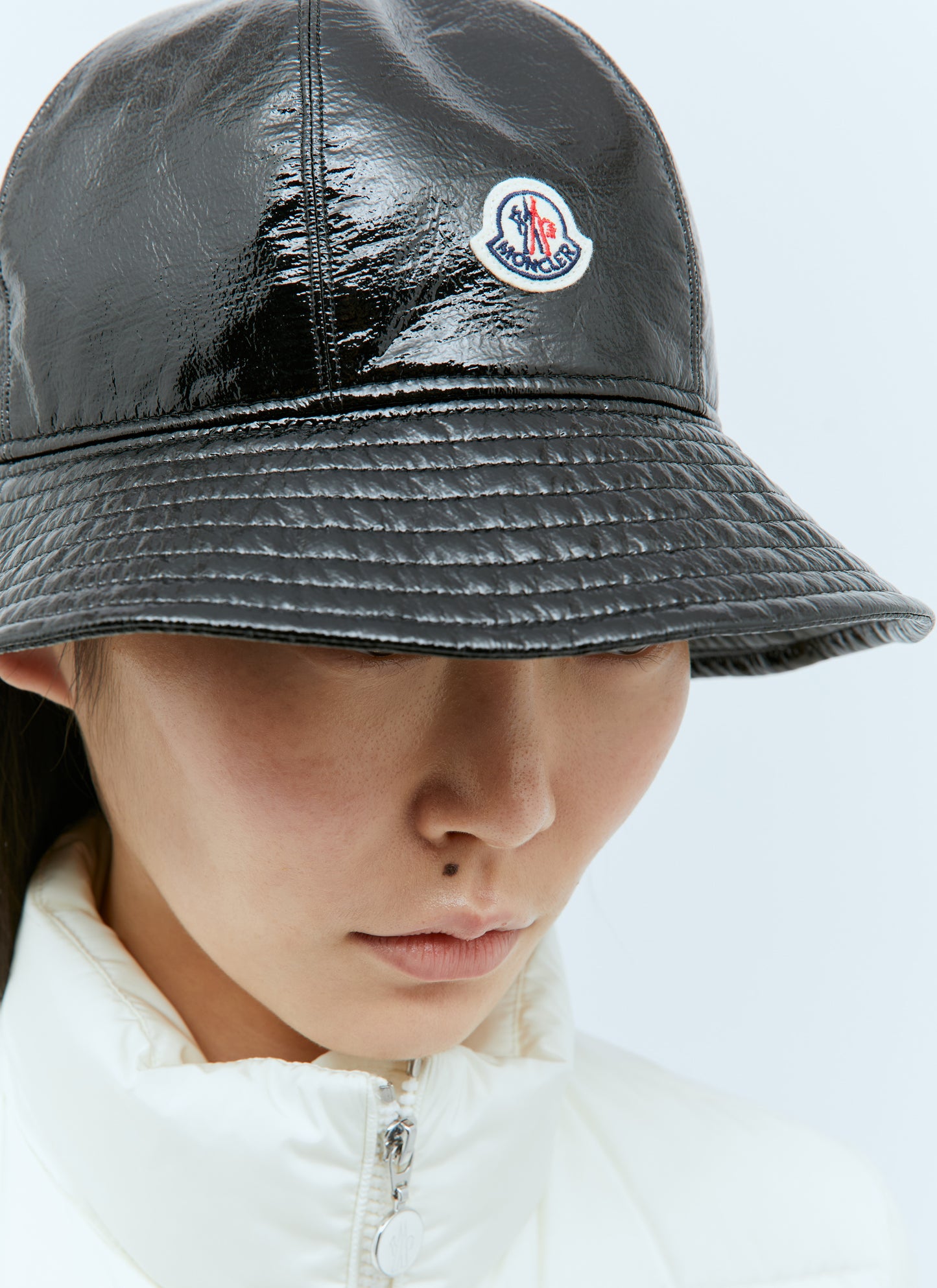 Moncler Women Logo Patch Bucket Hat MONCLER