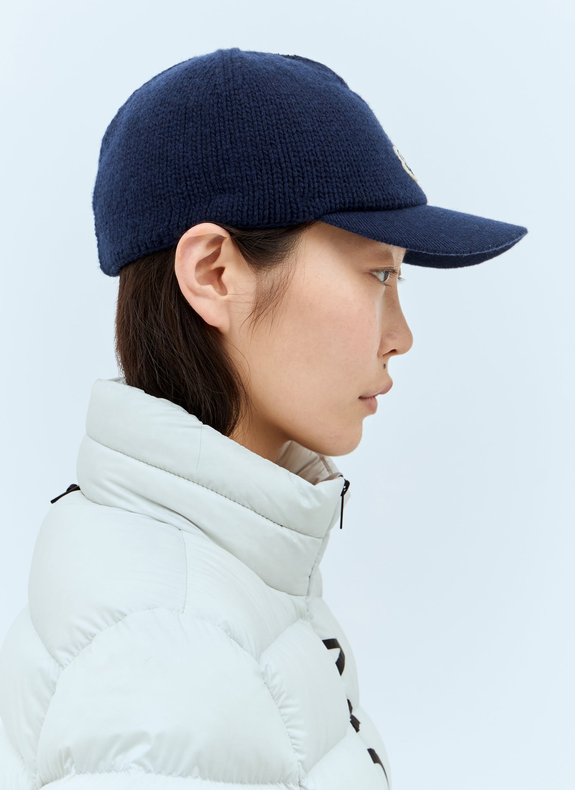 Moncler Women Knitted Baseball Cap MONCLER