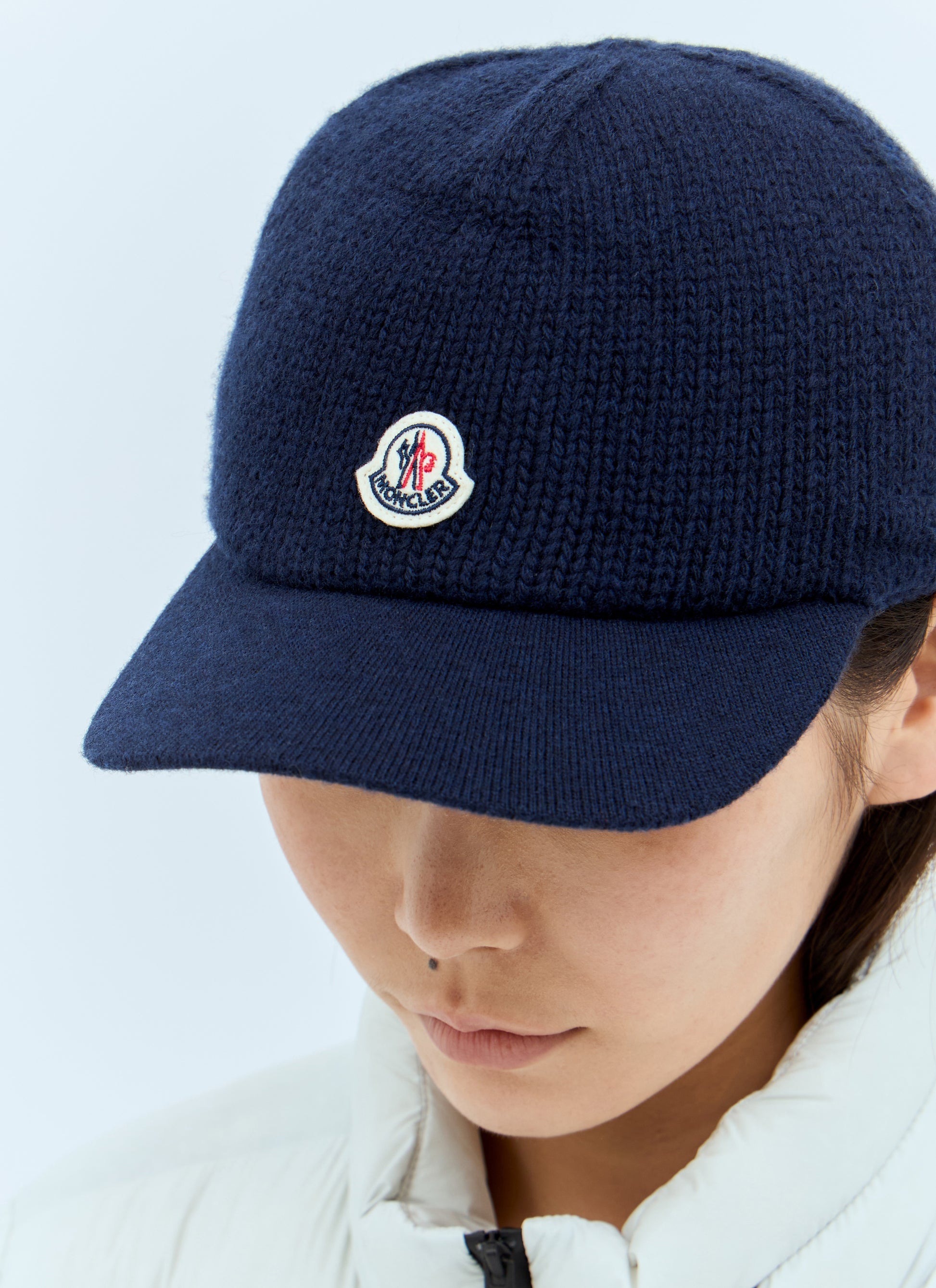 Moncler Women Knitted Baseball Cap MONCLER