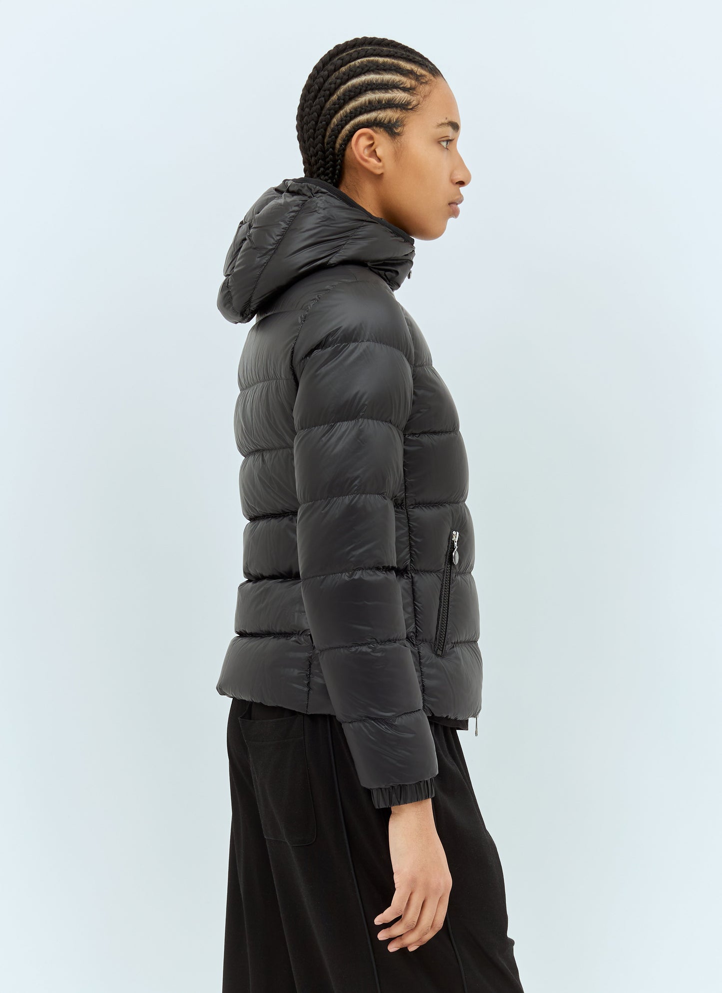 Moncler Women Gles Hooded Short Down Jacket MONCLER