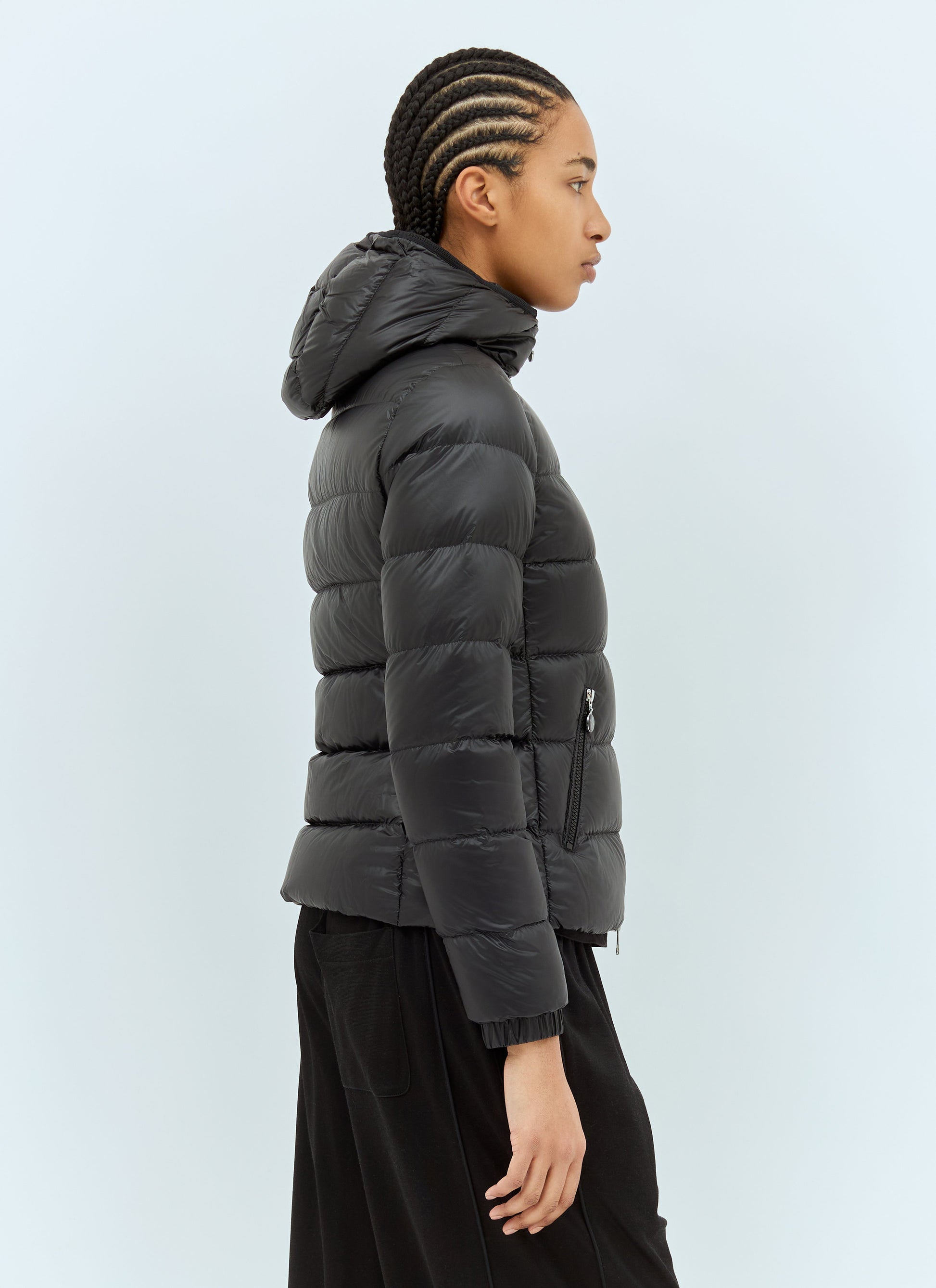 Moncler Women Gles Hooded Short Down Jacket MONCLER
