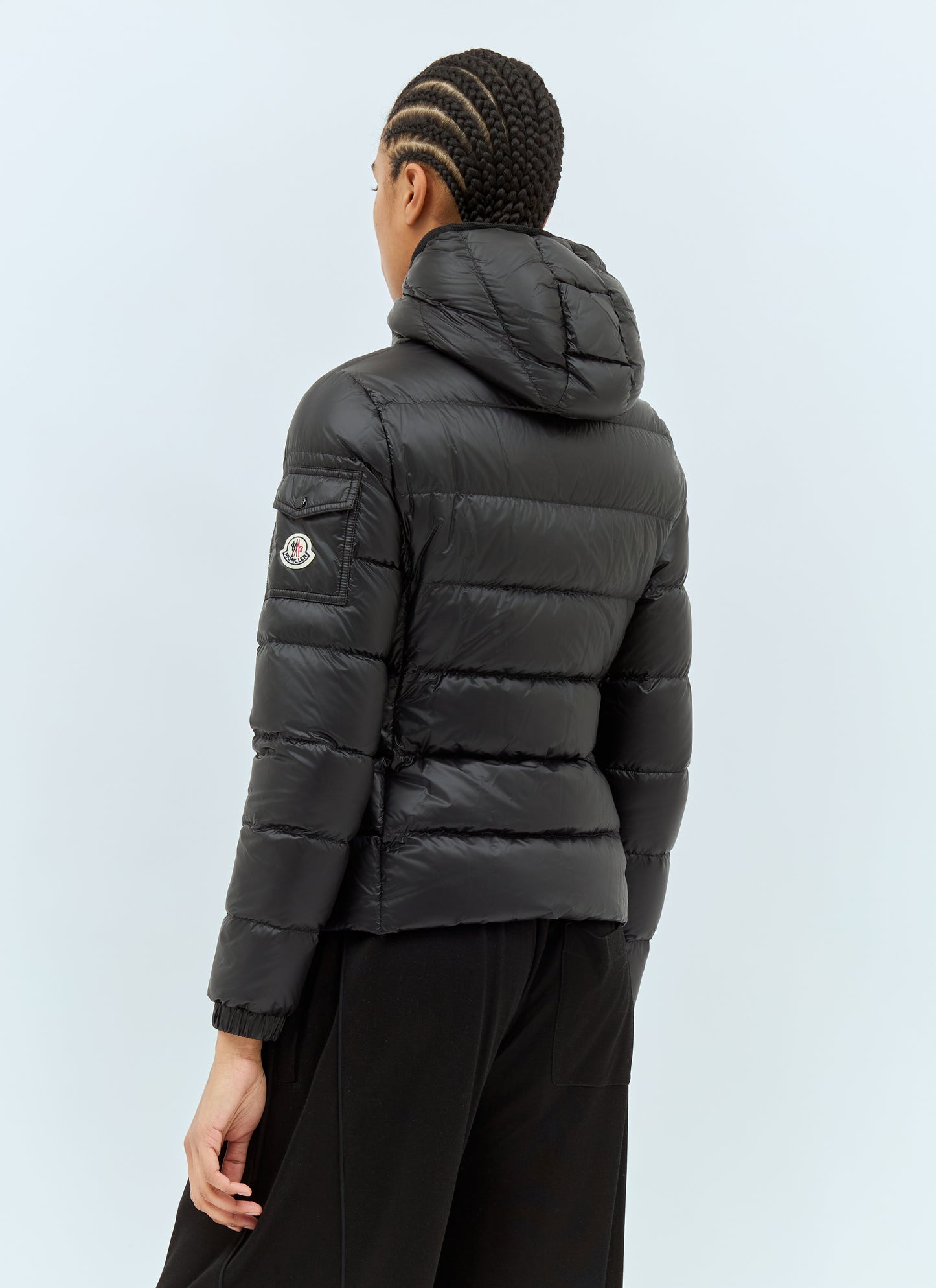 Moncler Women Gles Hooded Short Down Jacket MONCLER